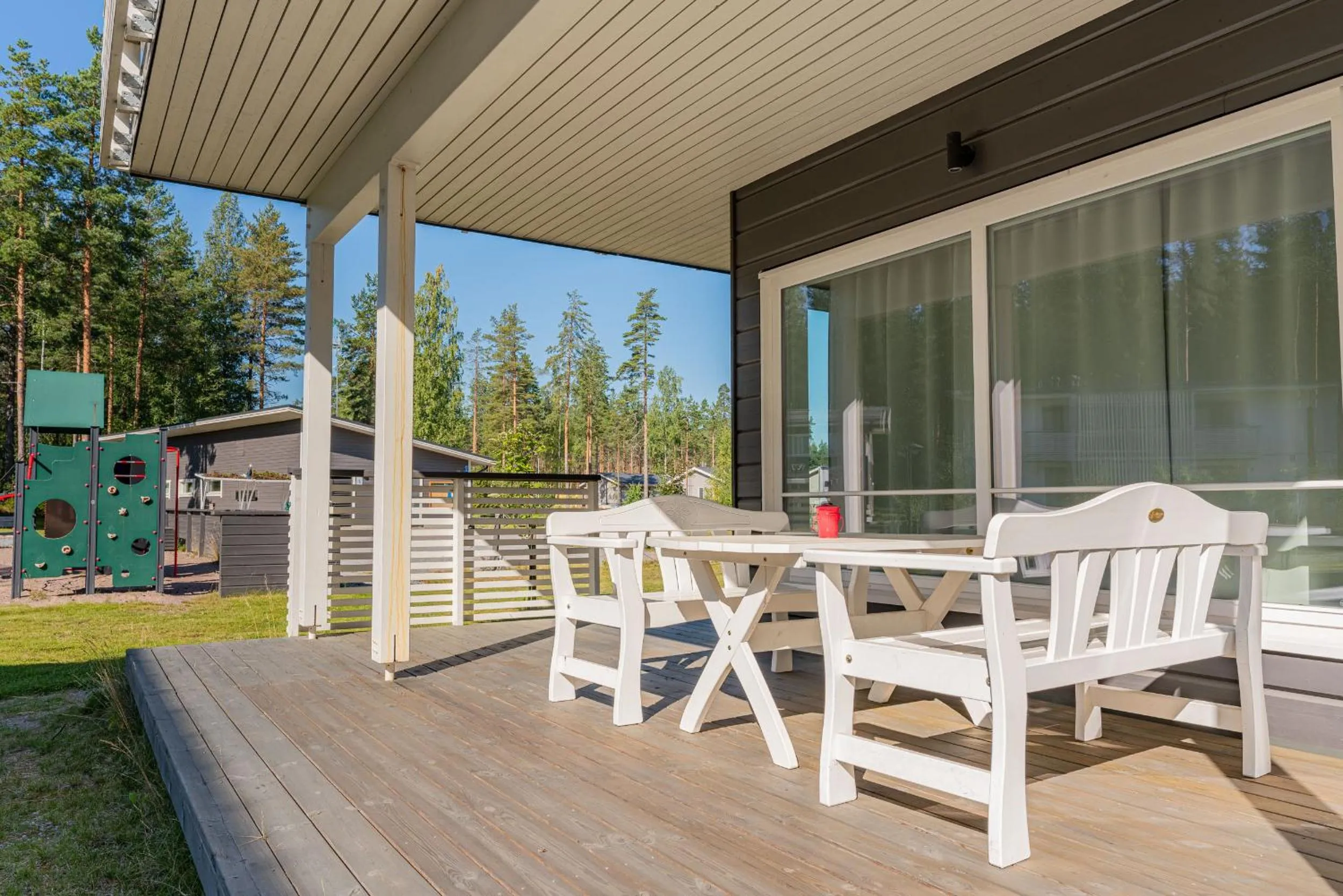 Balcony/Terrace in Saimaa Life Apartments