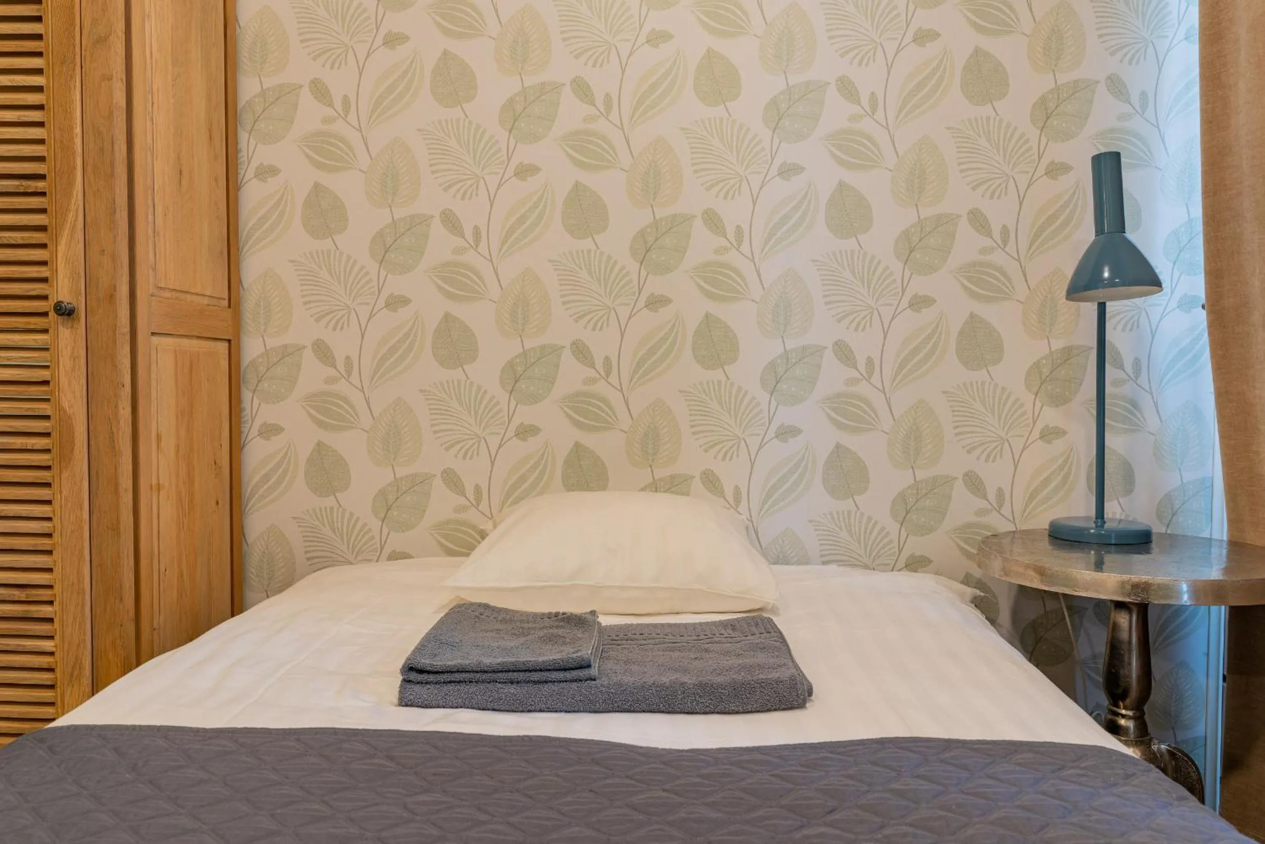 Bed in Saimaa Life Apartments