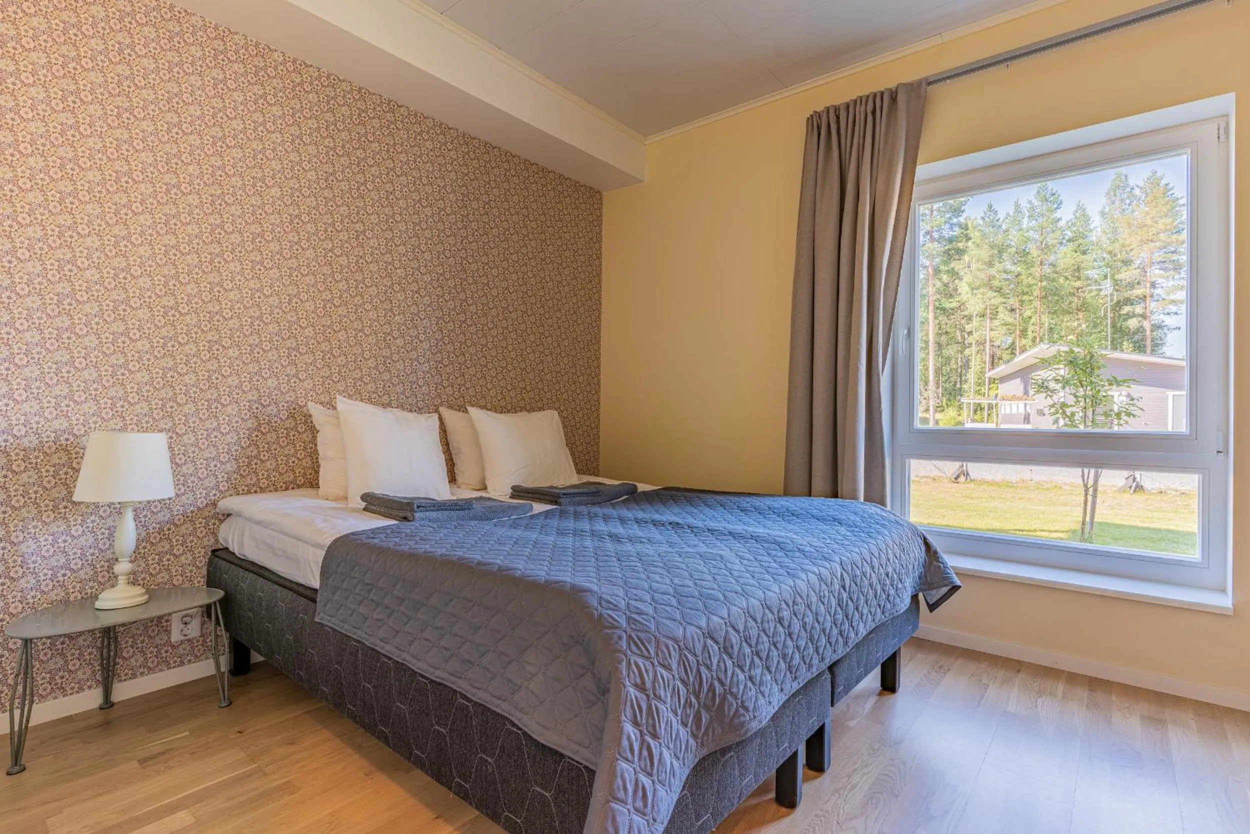 Bedroom, Bed in Saimaa Life Apartments