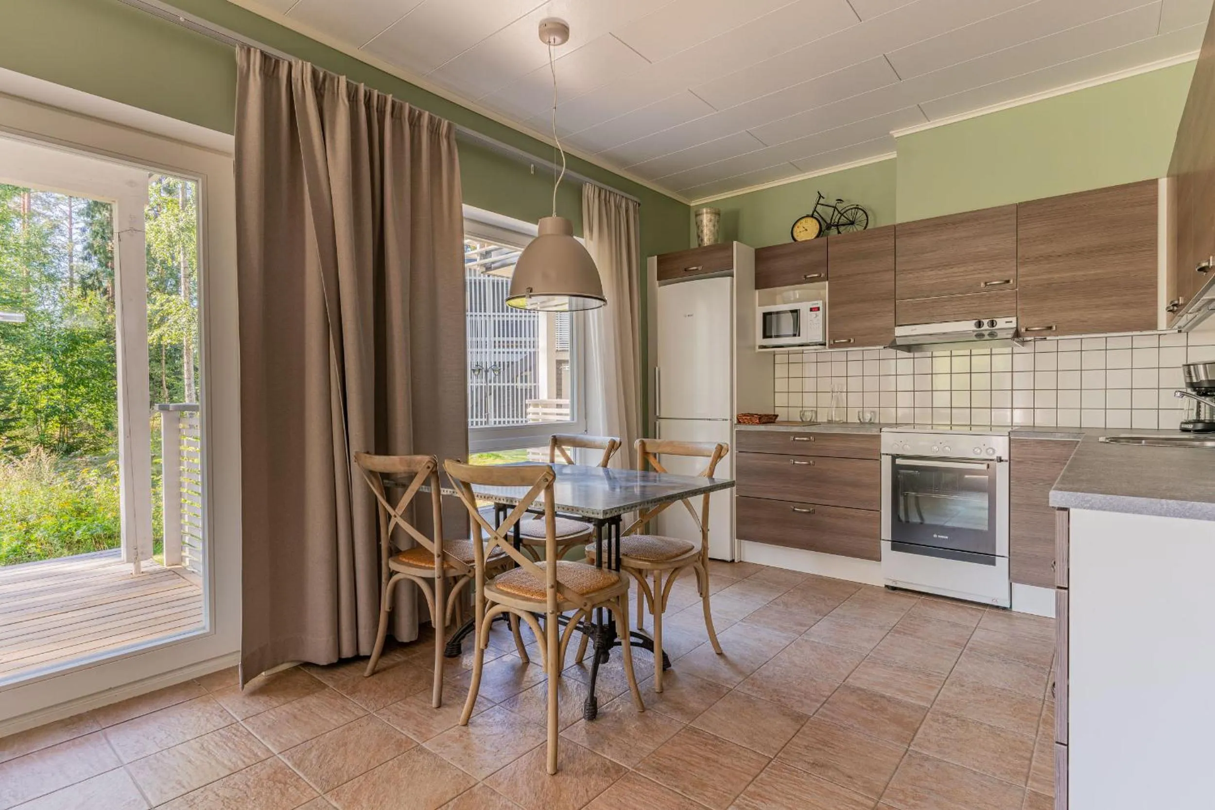 Kitchen or kitchenette in Saimaa Life Apartments