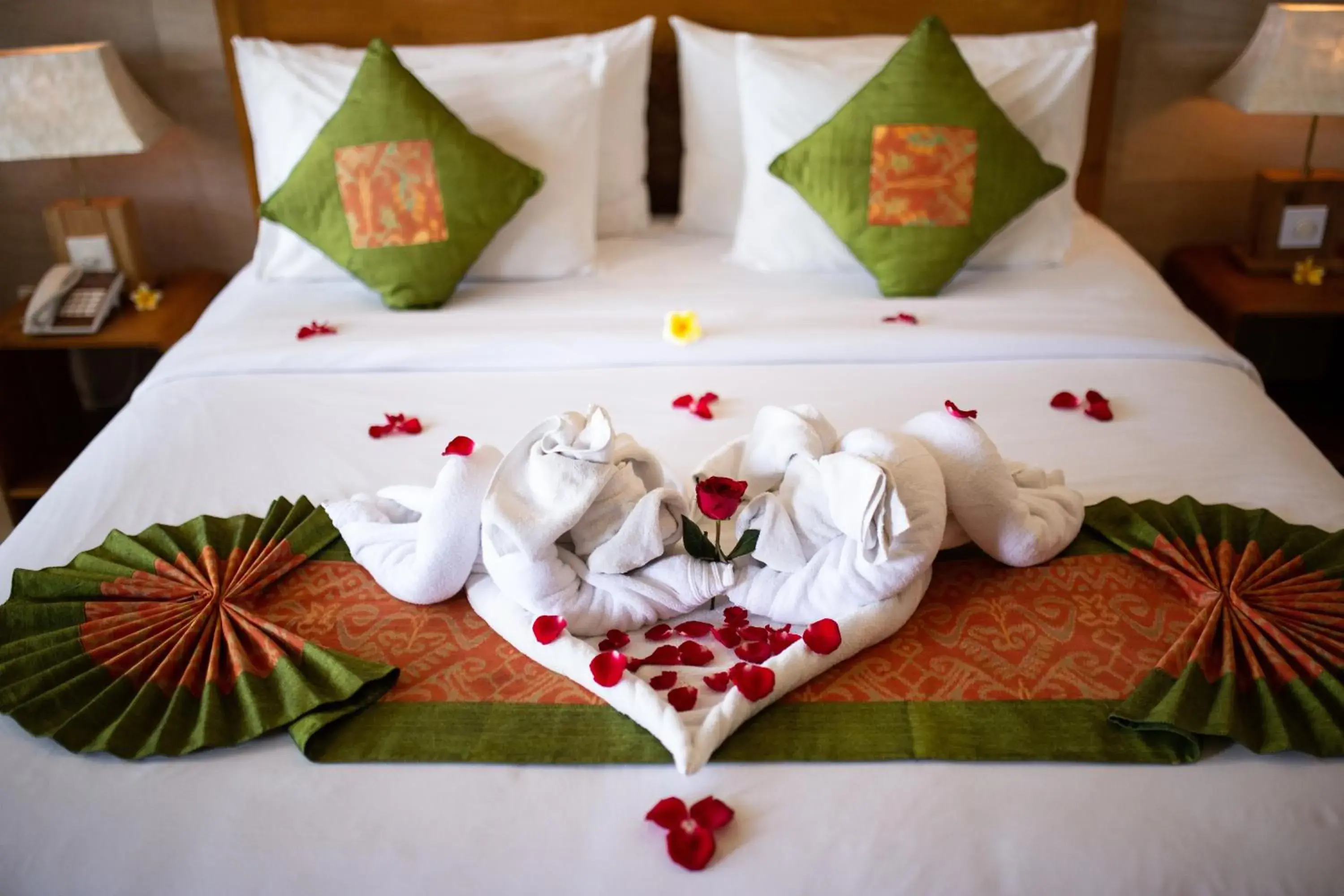 Bed in Om Ham Retreat and Resort Bed in Om Ham Retreat and Resort