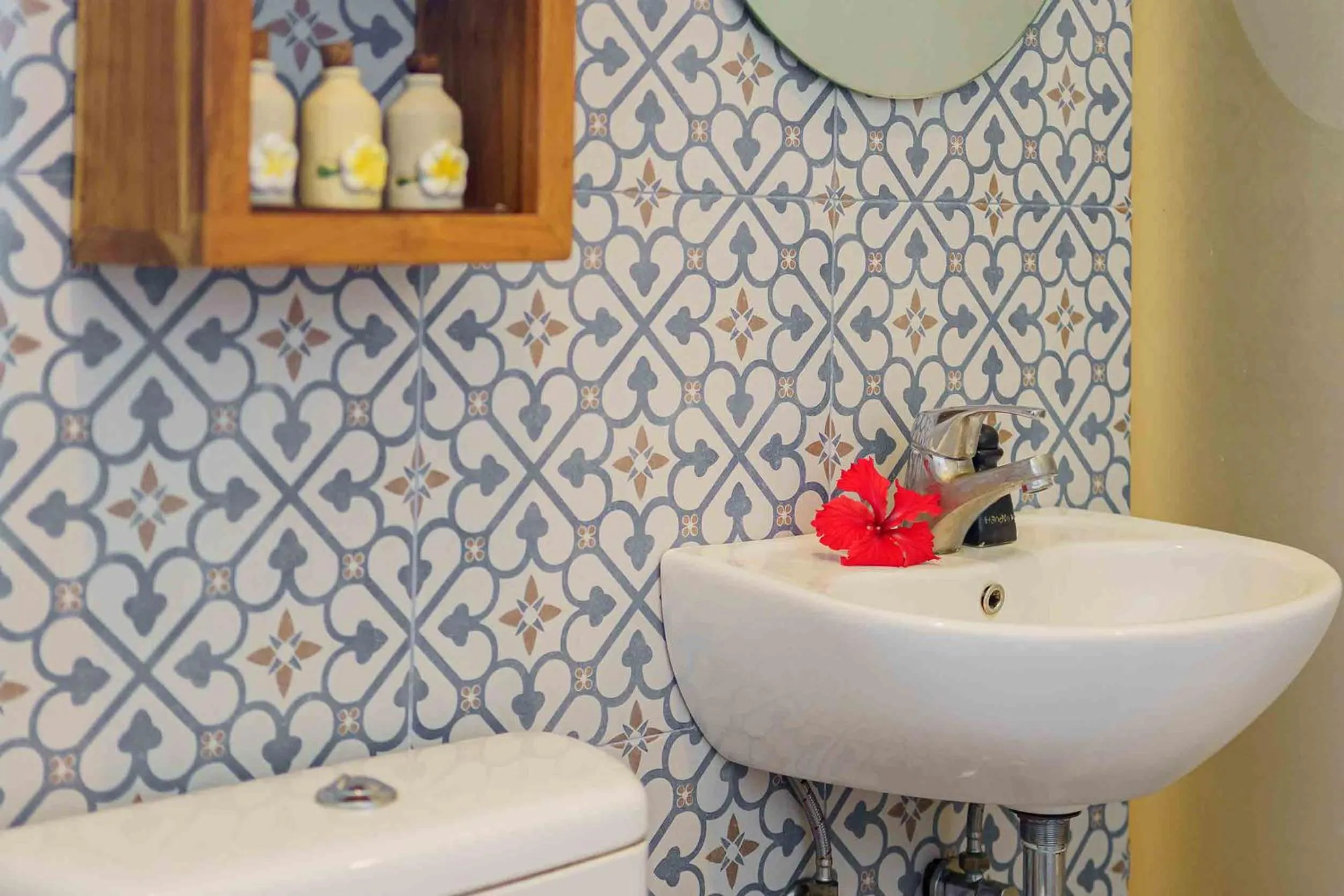 Bathroom in Om Ham Retreat and Resort