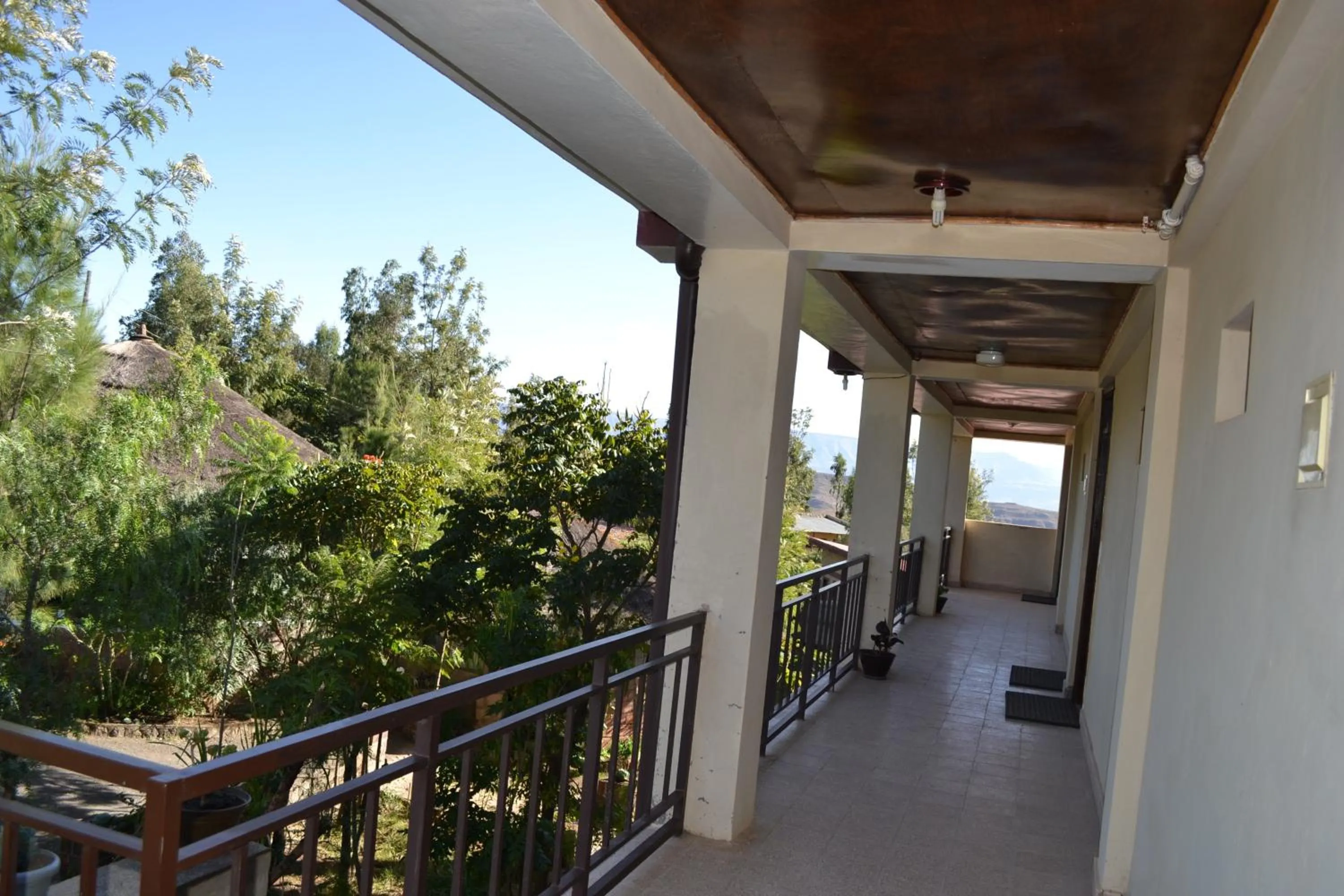 Balcony/Terrace in Jerusalem Hotel Lalibela