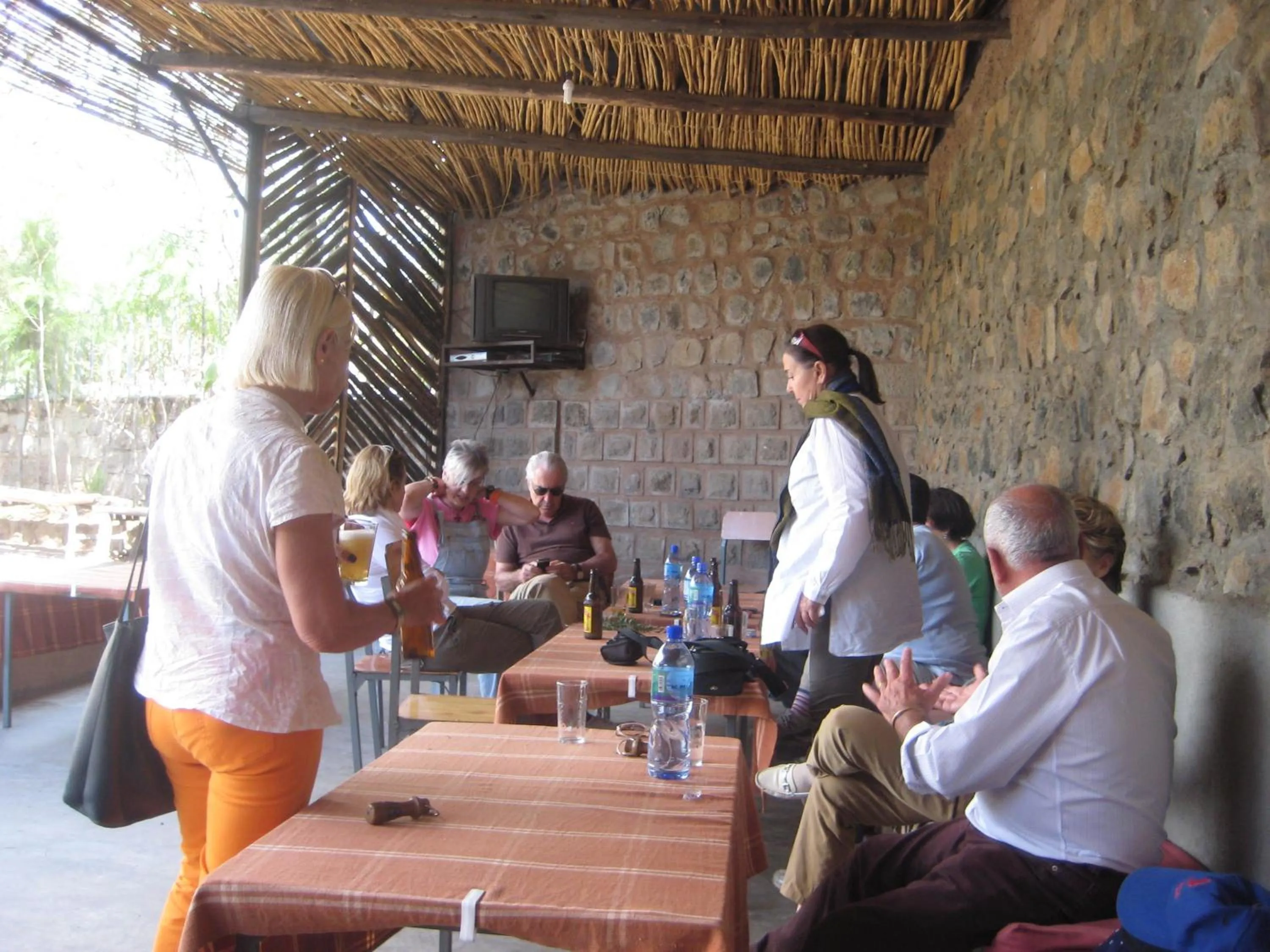 People in Jerusalem Hotel Lalibela
