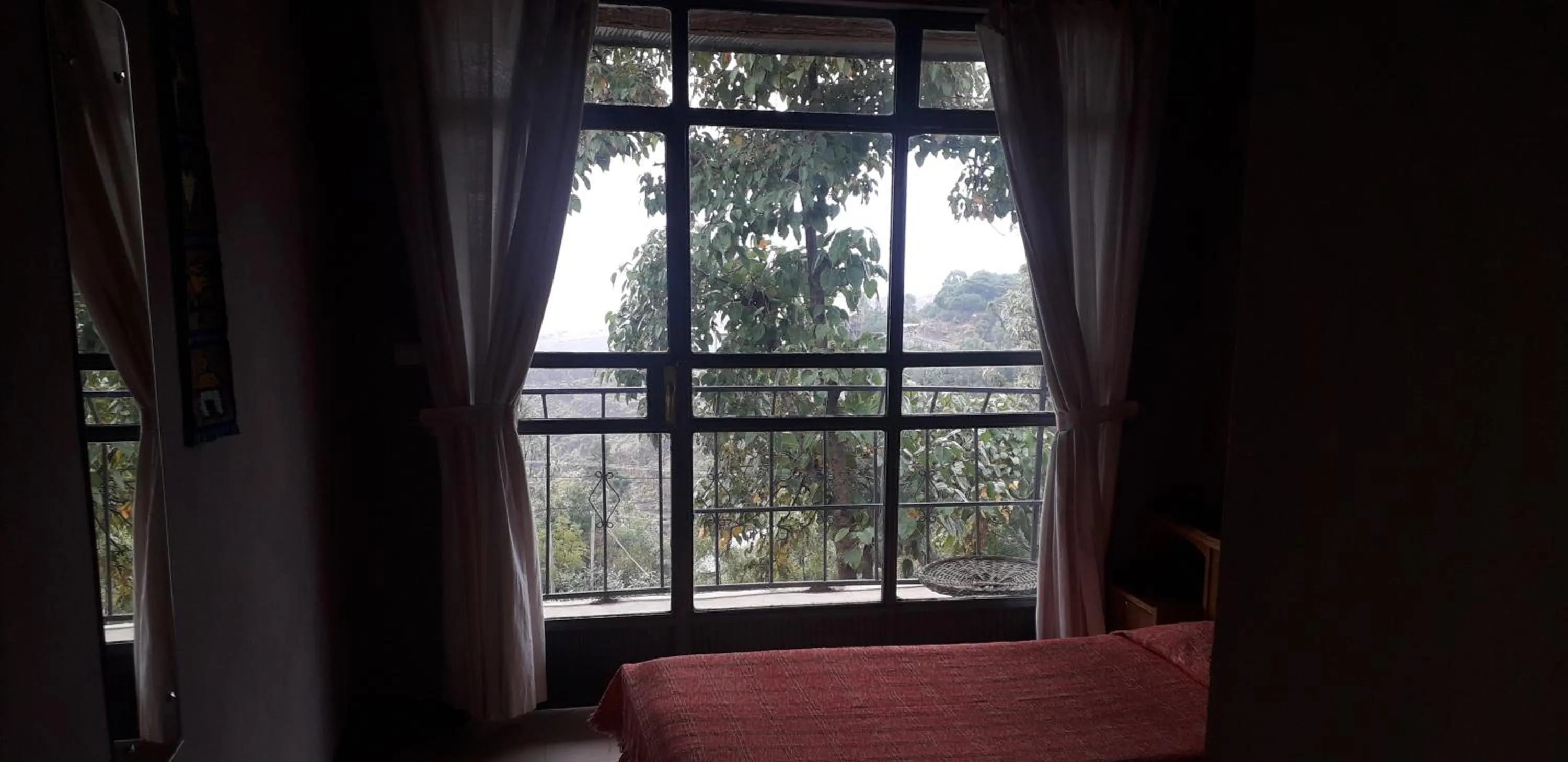 Bed in Jerusalem Hotel Lalibela