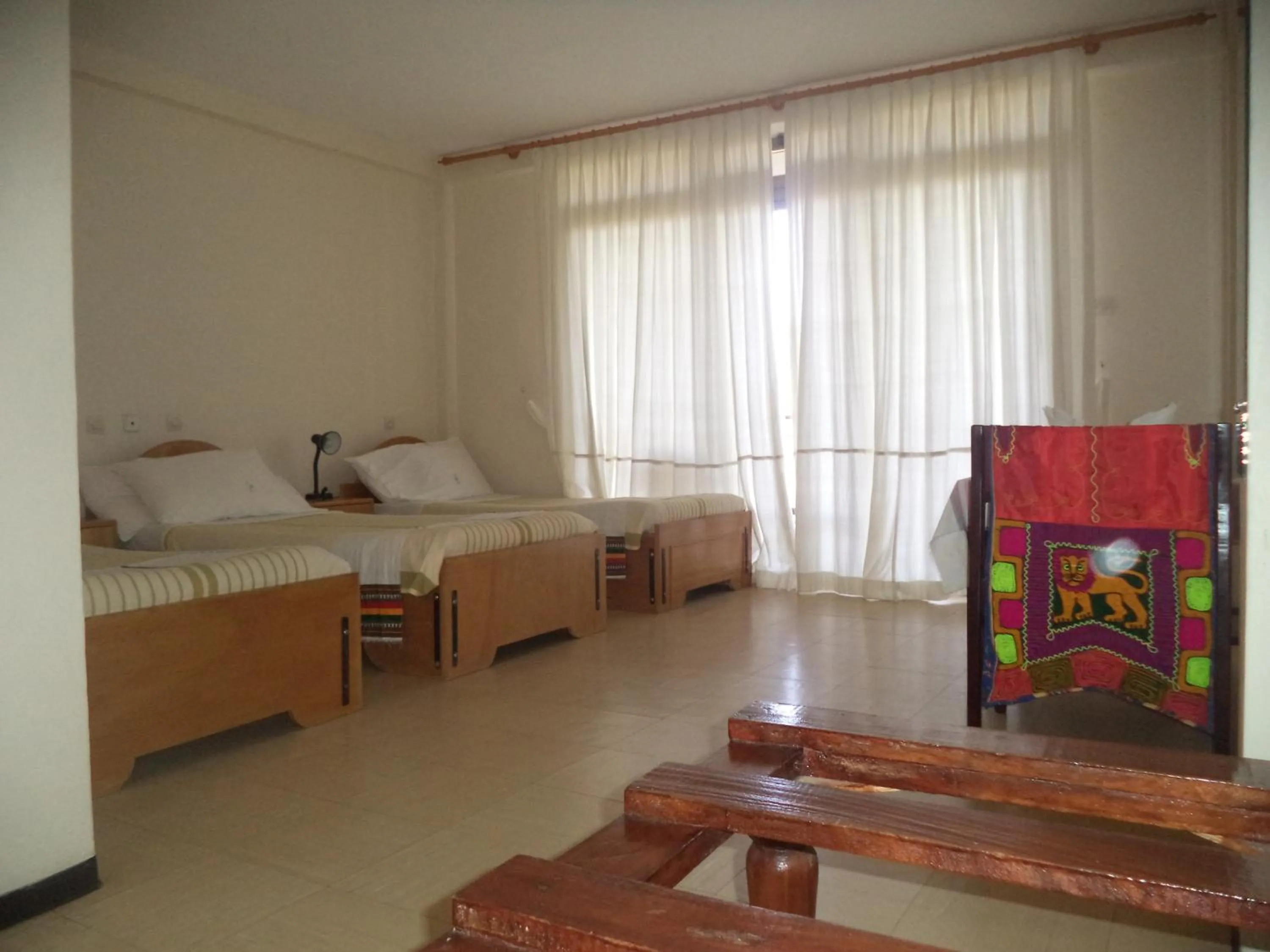 View (from property/room), Bed in Jerusalem Hotel Lalibela