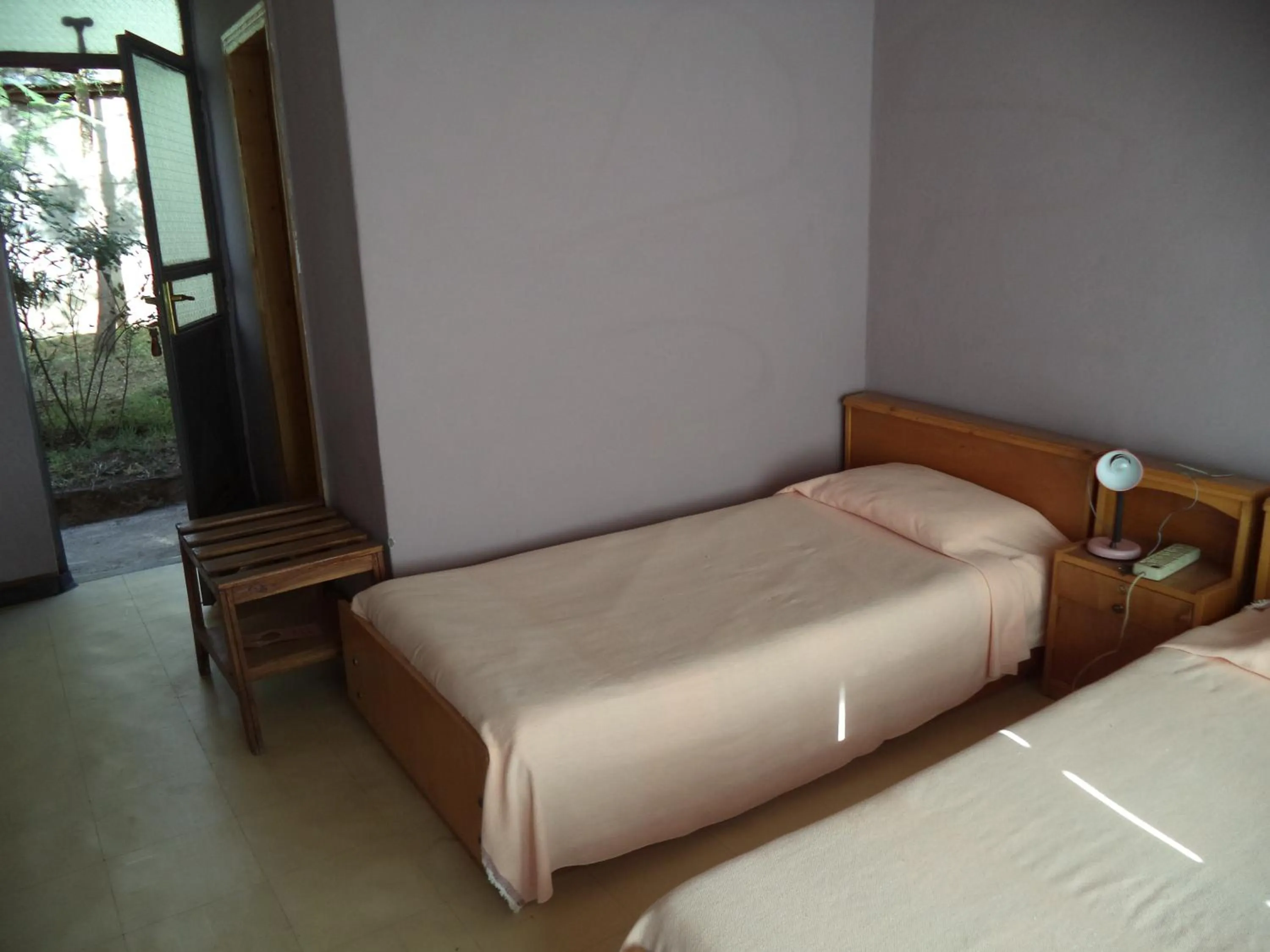 Bed in Jerusalem Hotel Lalibela