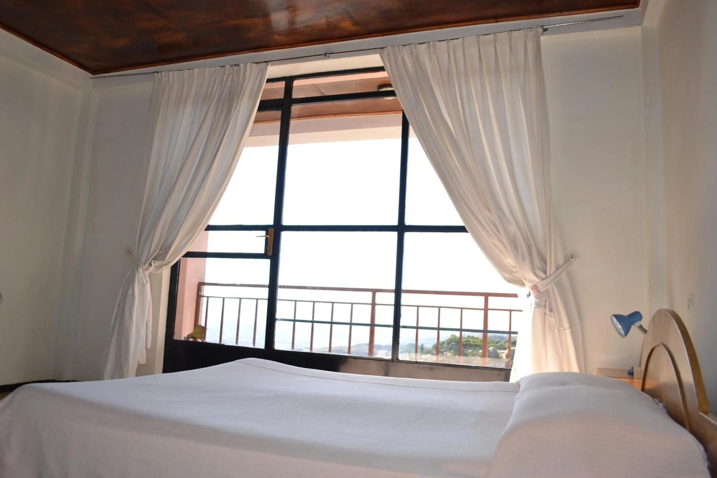 View (from property/room), Bed in Jerusalem Hotel Lalibela
