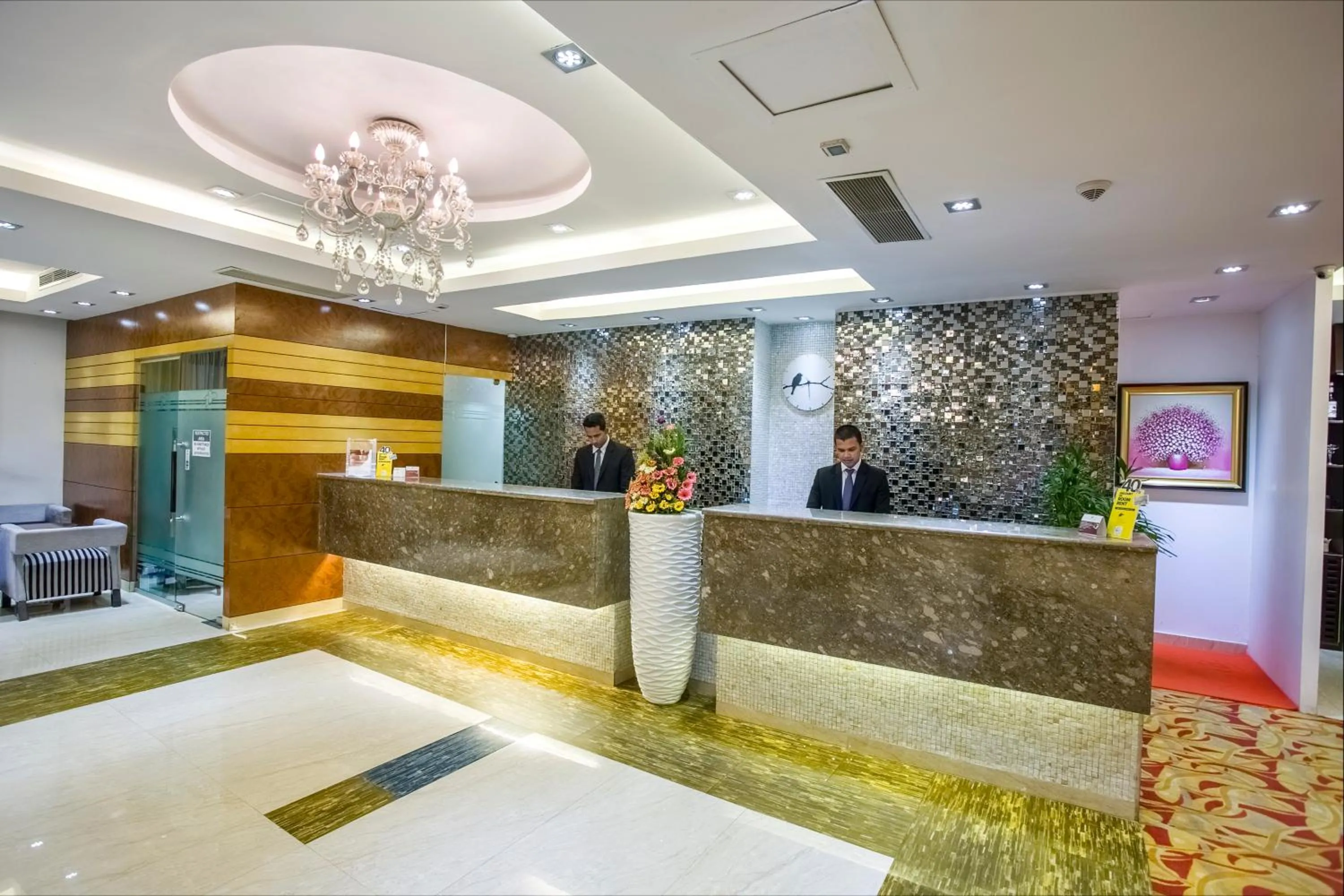 Lobby or reception in Bengal Blueberry