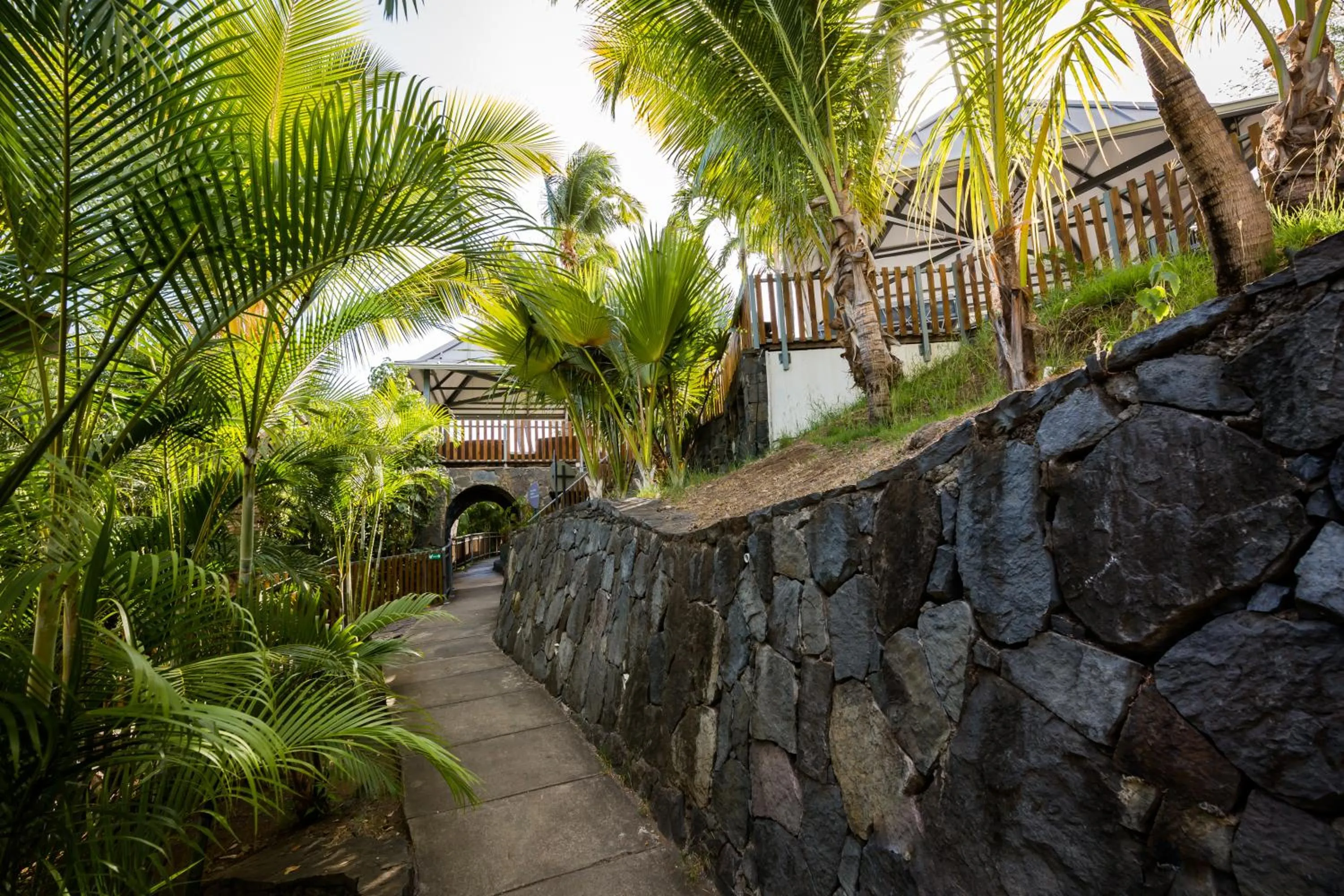 Garden in Les Aigrettes