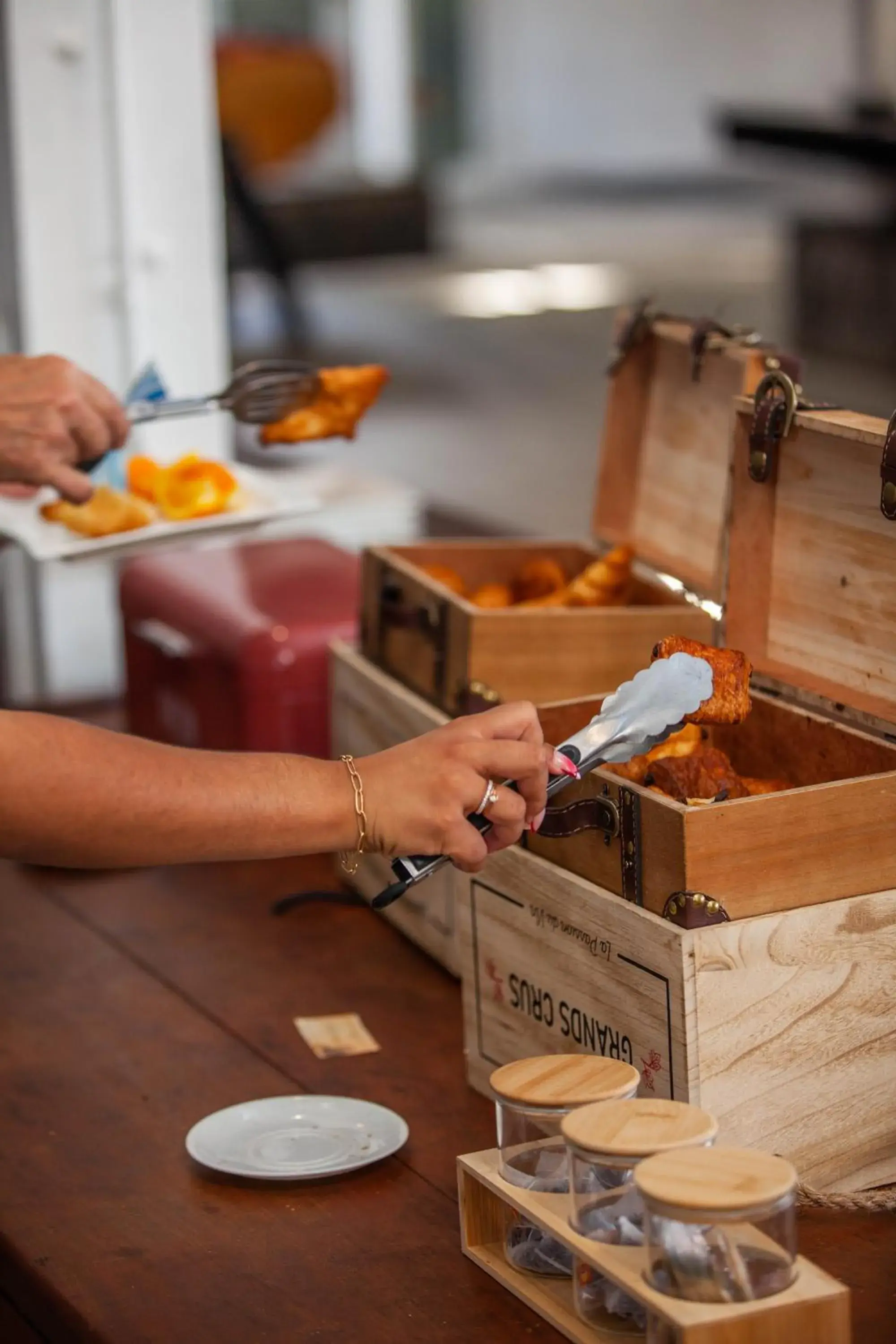 Breakfast in Les Aigrettes Breakfast in Les Aigrettes