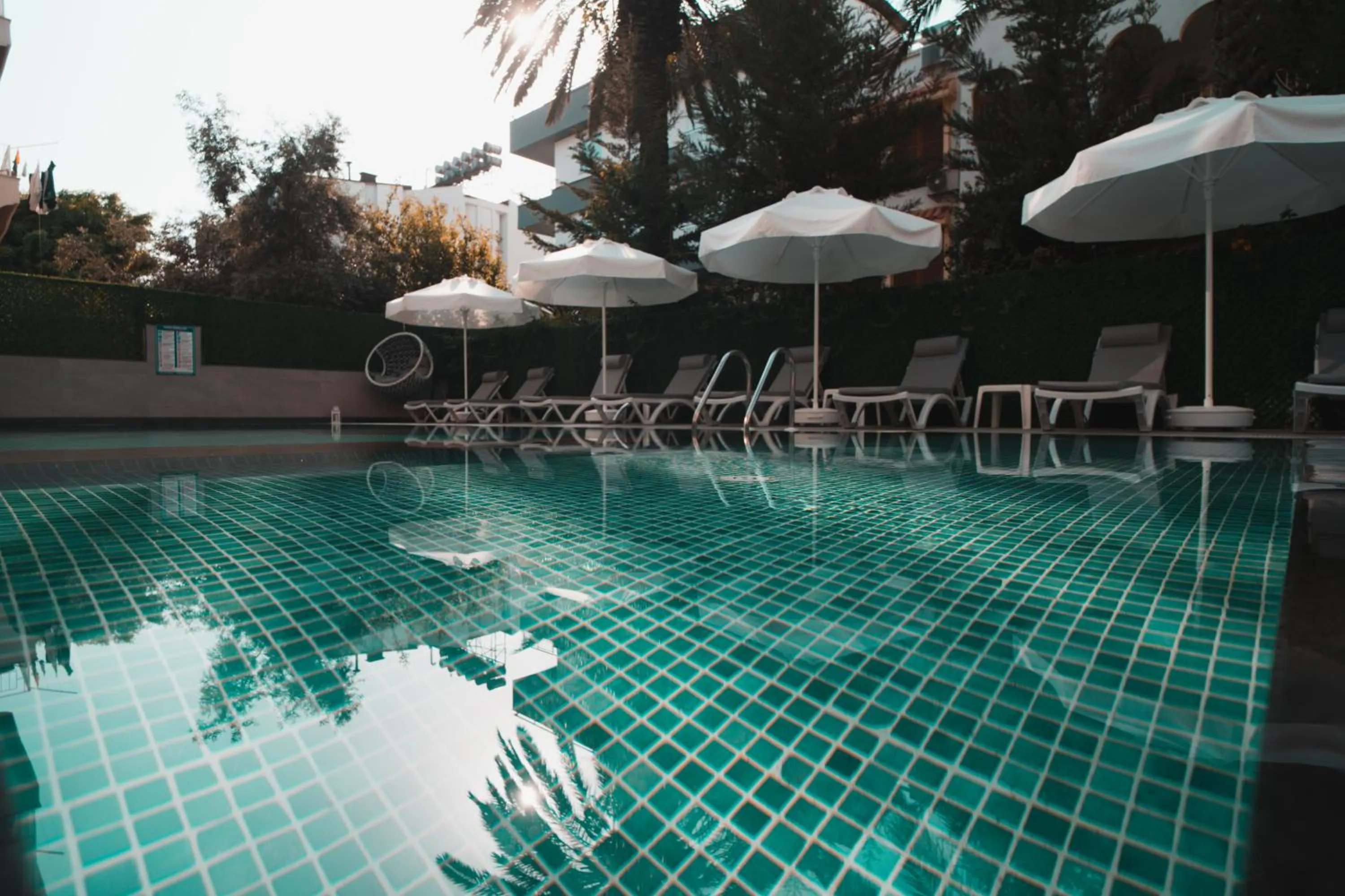 Swimming pool in Sam Hotel