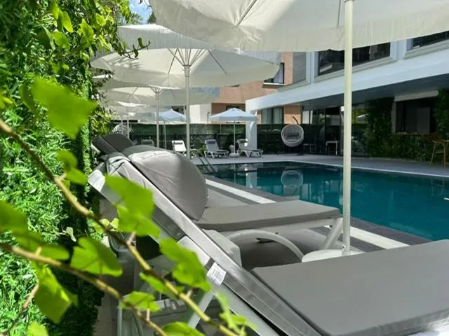 Pool view in Sam Hotel