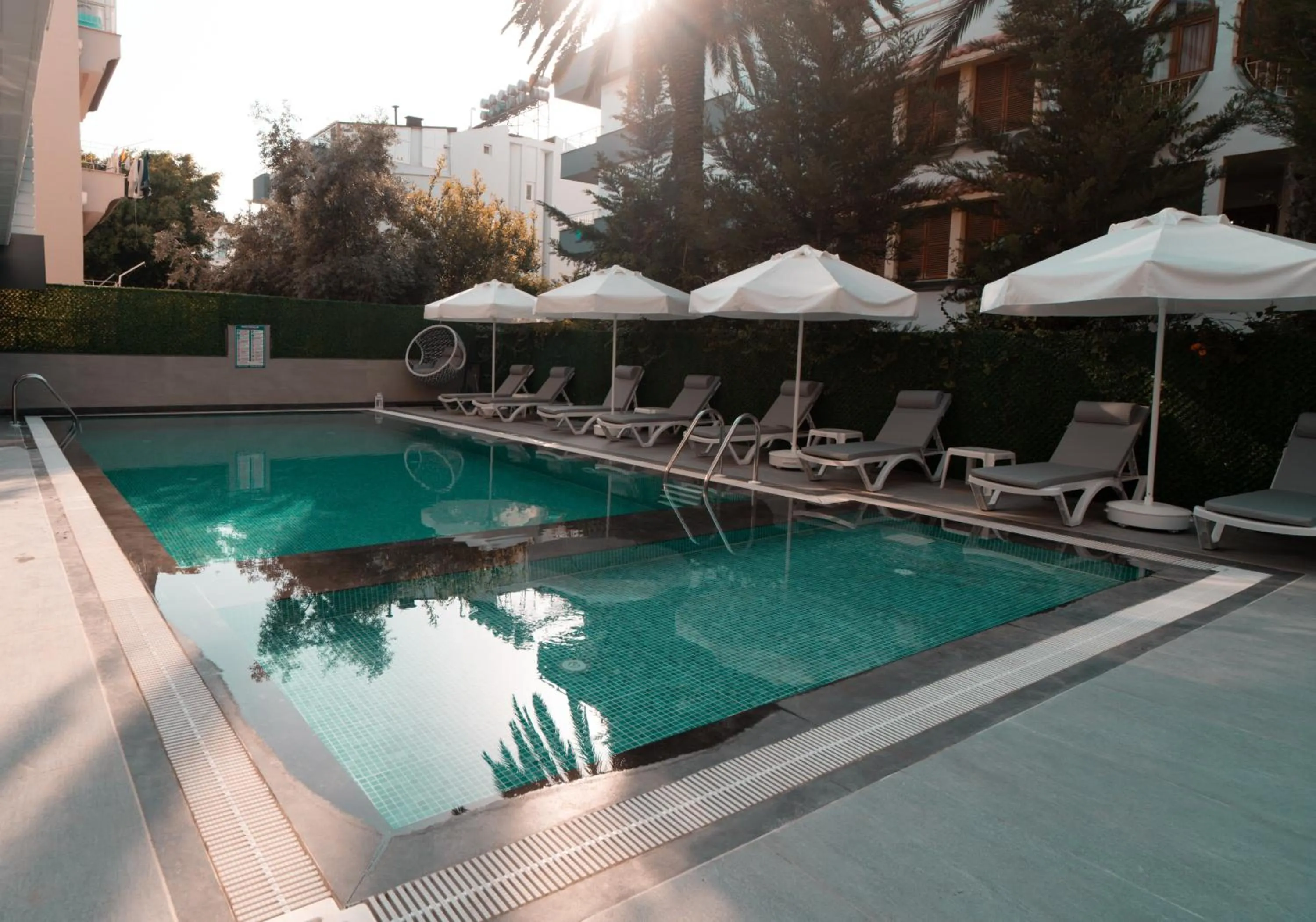 Swimming pool in Sam Hotel