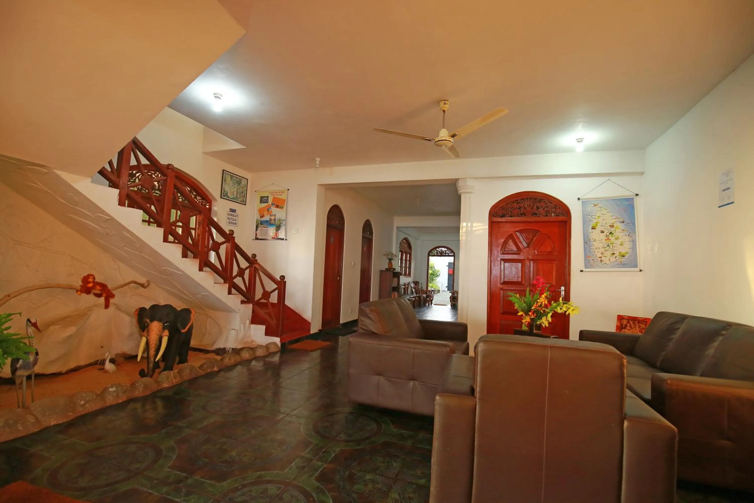 Lobby or reception in Haus am Meer "Wilde Ananas"