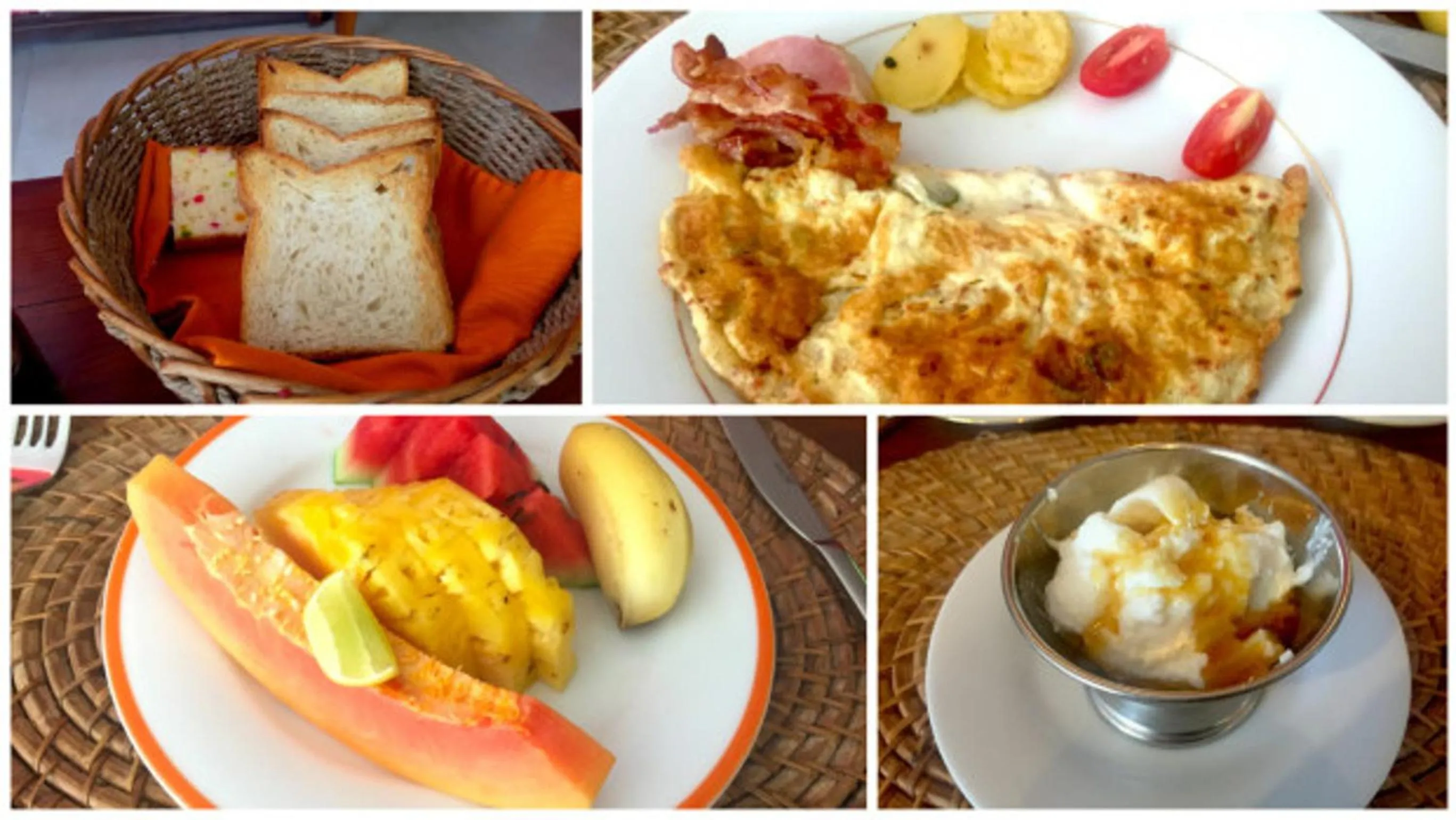 Asian breakfast in Haus am Meer "Wilde Ananas"