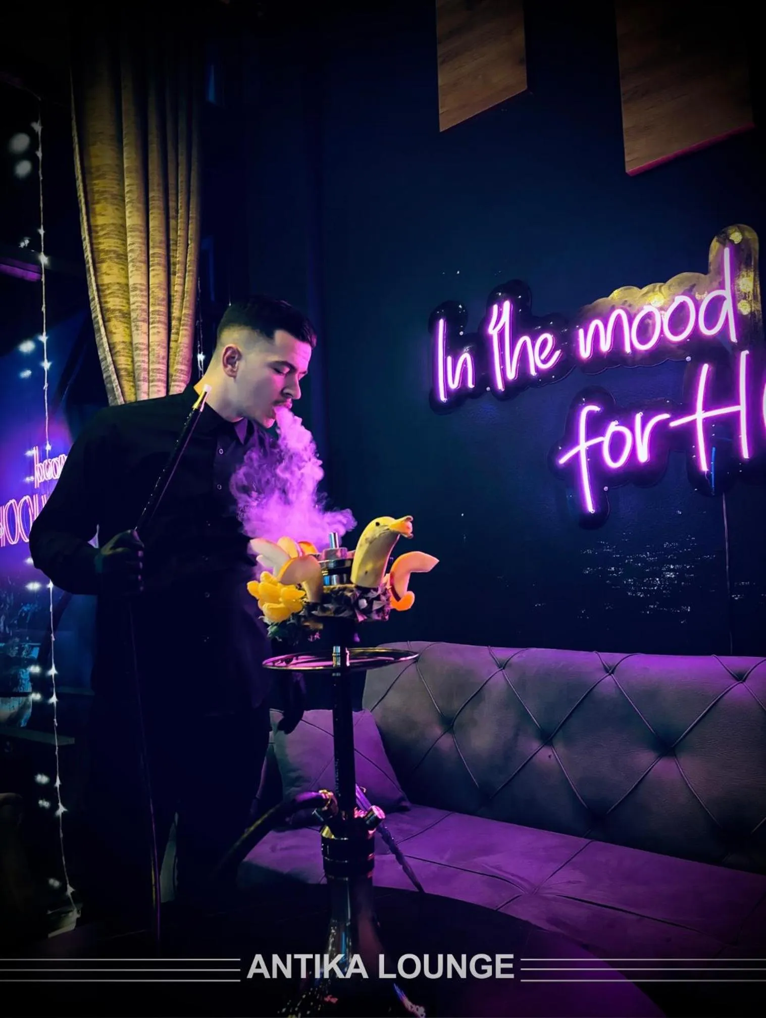 Lounge or bar in Hotel Antika