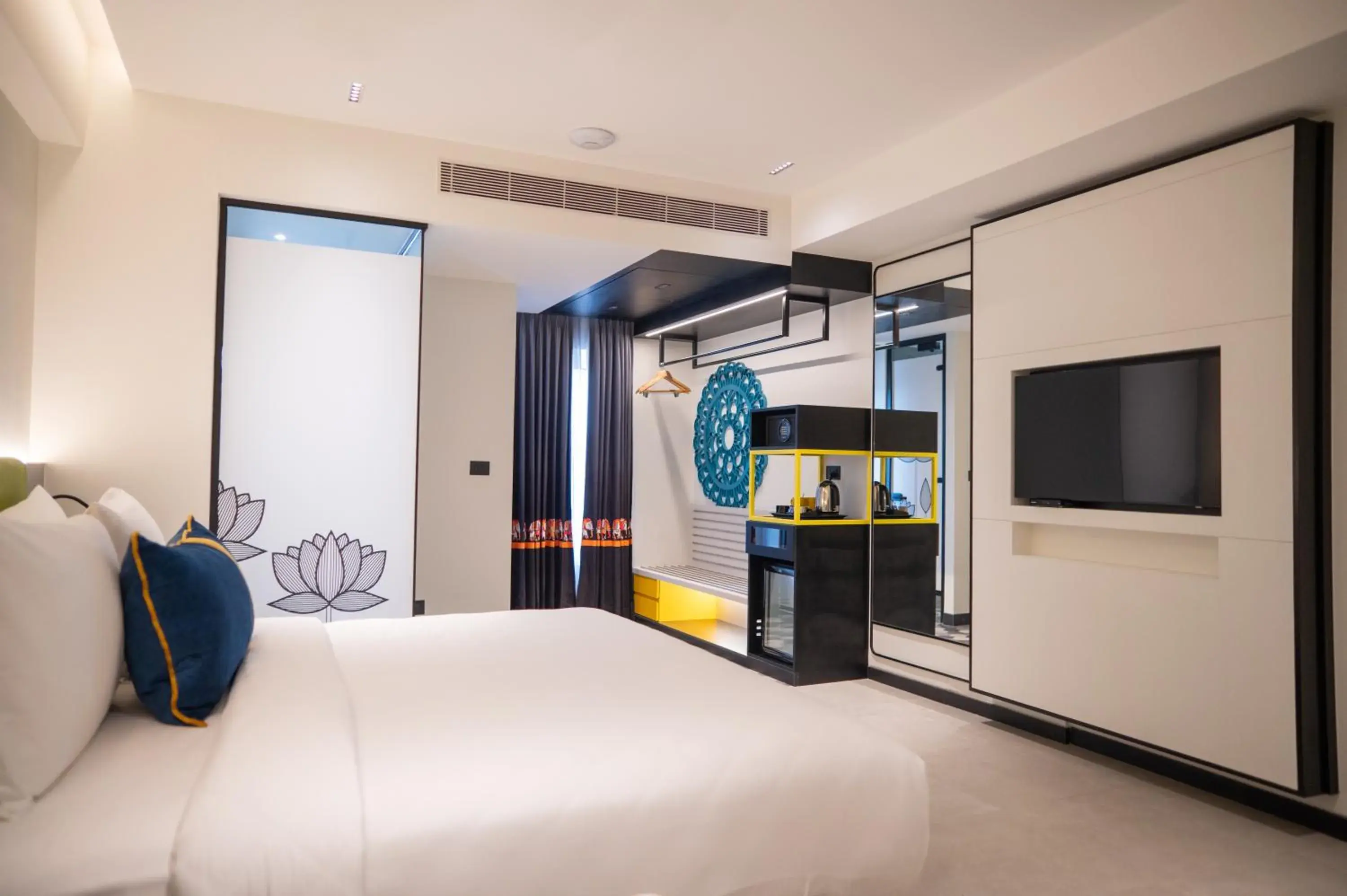 Bedroom, Bed in ZIBE Luxe Kakinada by GRT Hotels Bedroom, Bed in ZIBE Luxe Kakinada by GRT Hotels