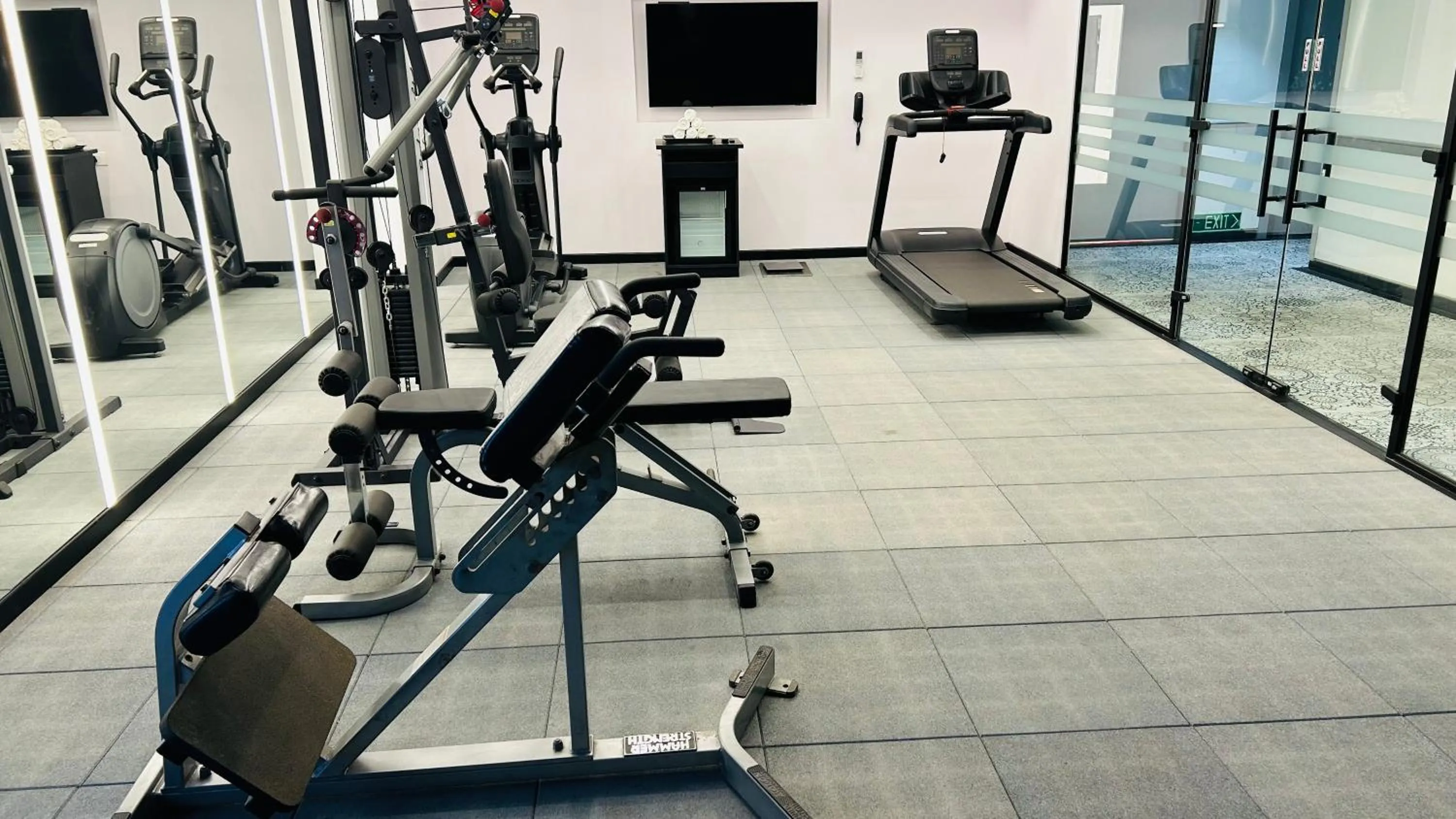 Fitness centre/facilities in ZIBE Luxe Kakinada by GRT Hotels