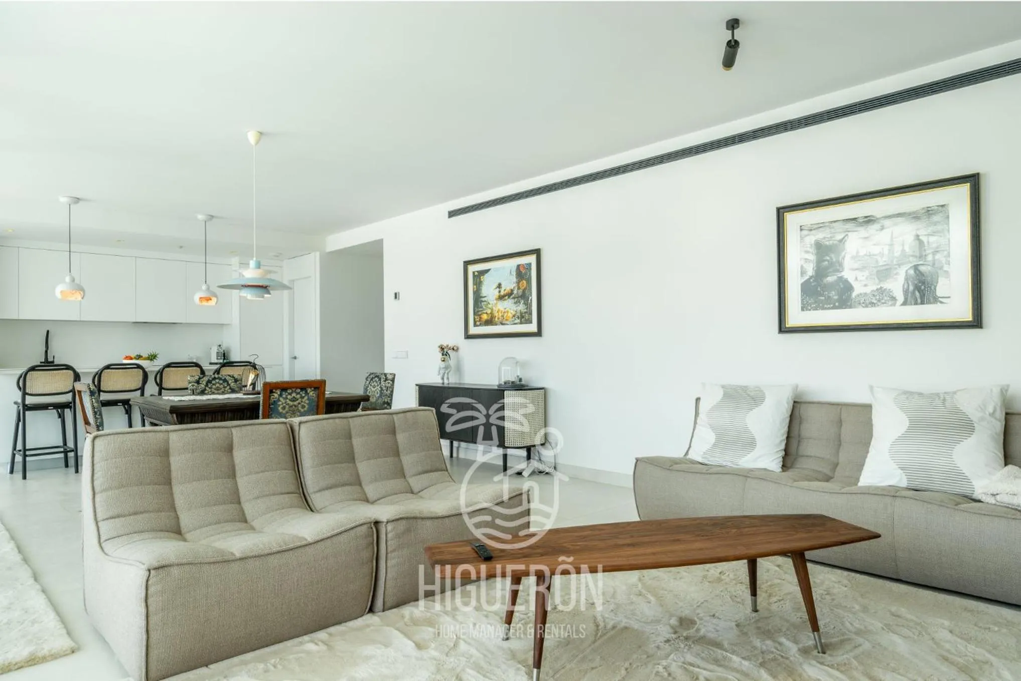 Living room in HigueronRentals Casa Leia