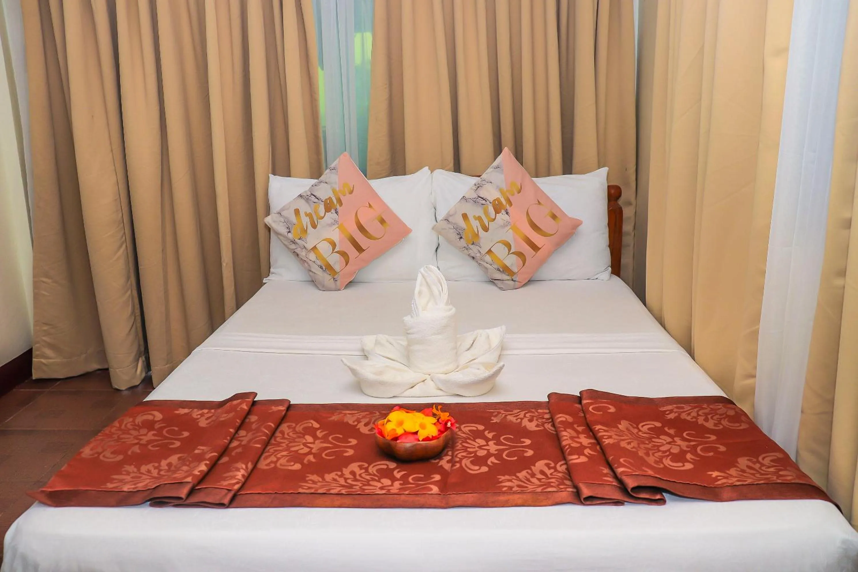 Bed in Ananda Resort