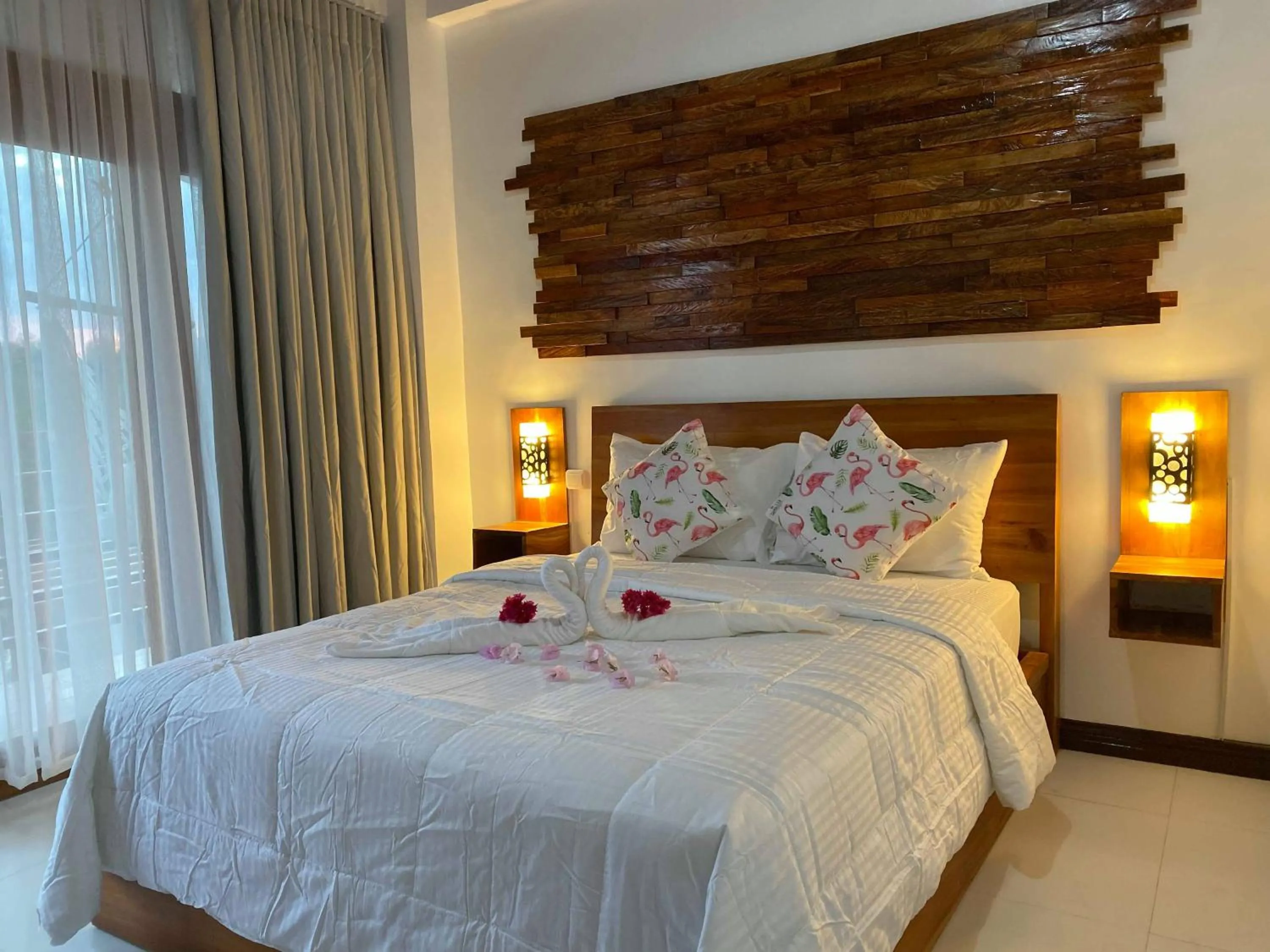 Bed in Ananda Resort