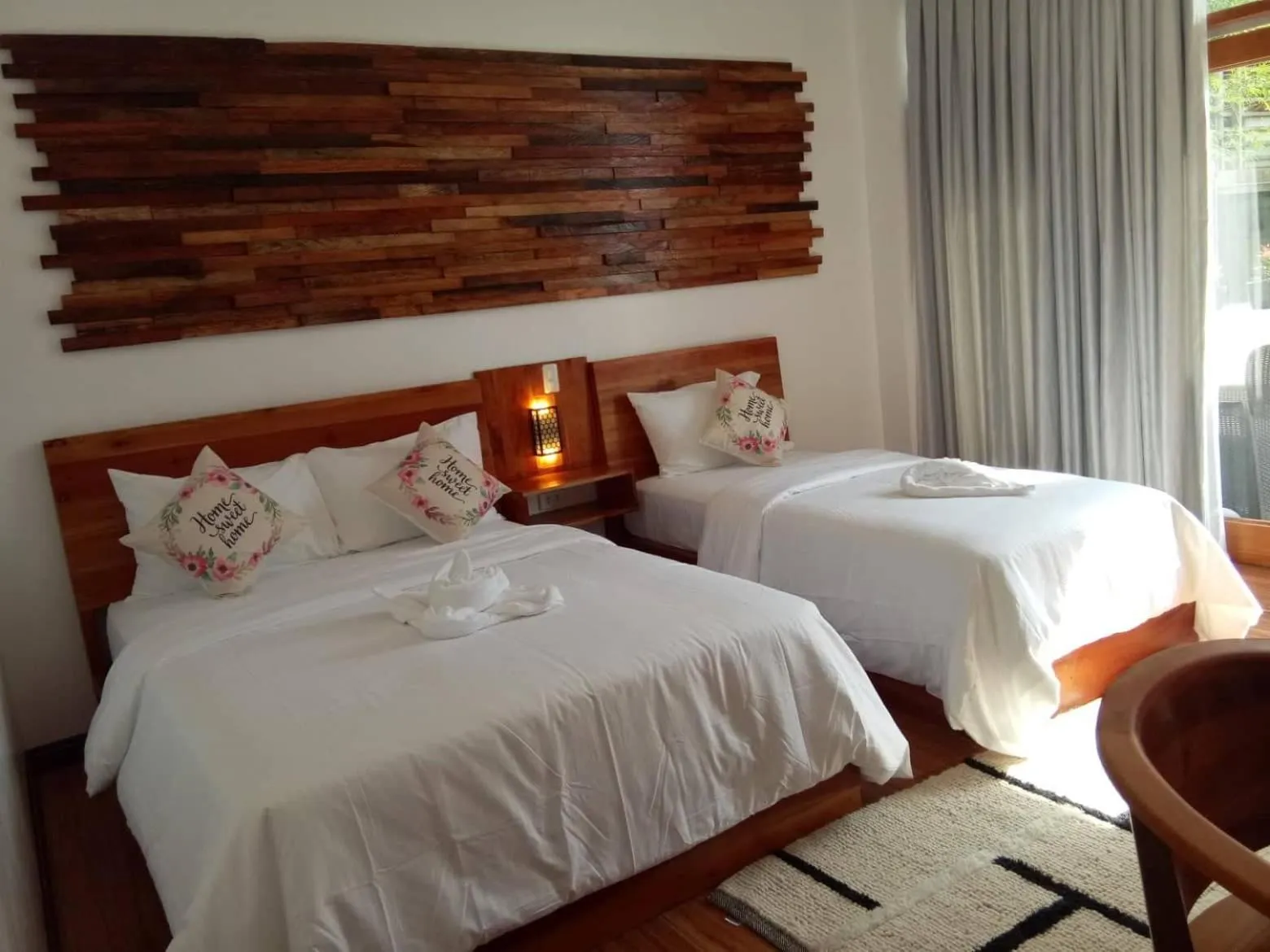 Bed in Ananda Resort