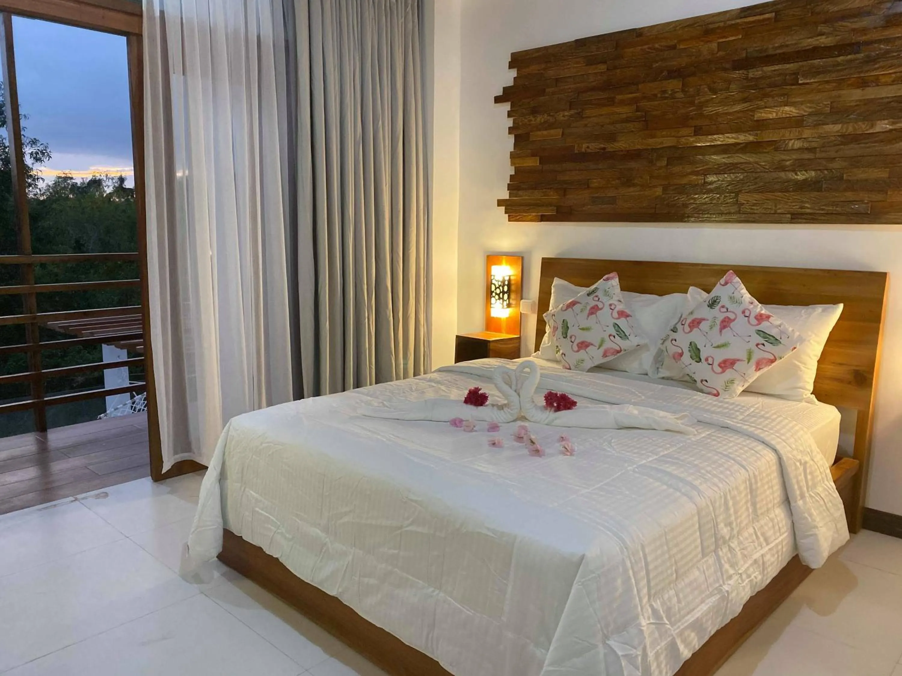 Bed in Ananda Resort