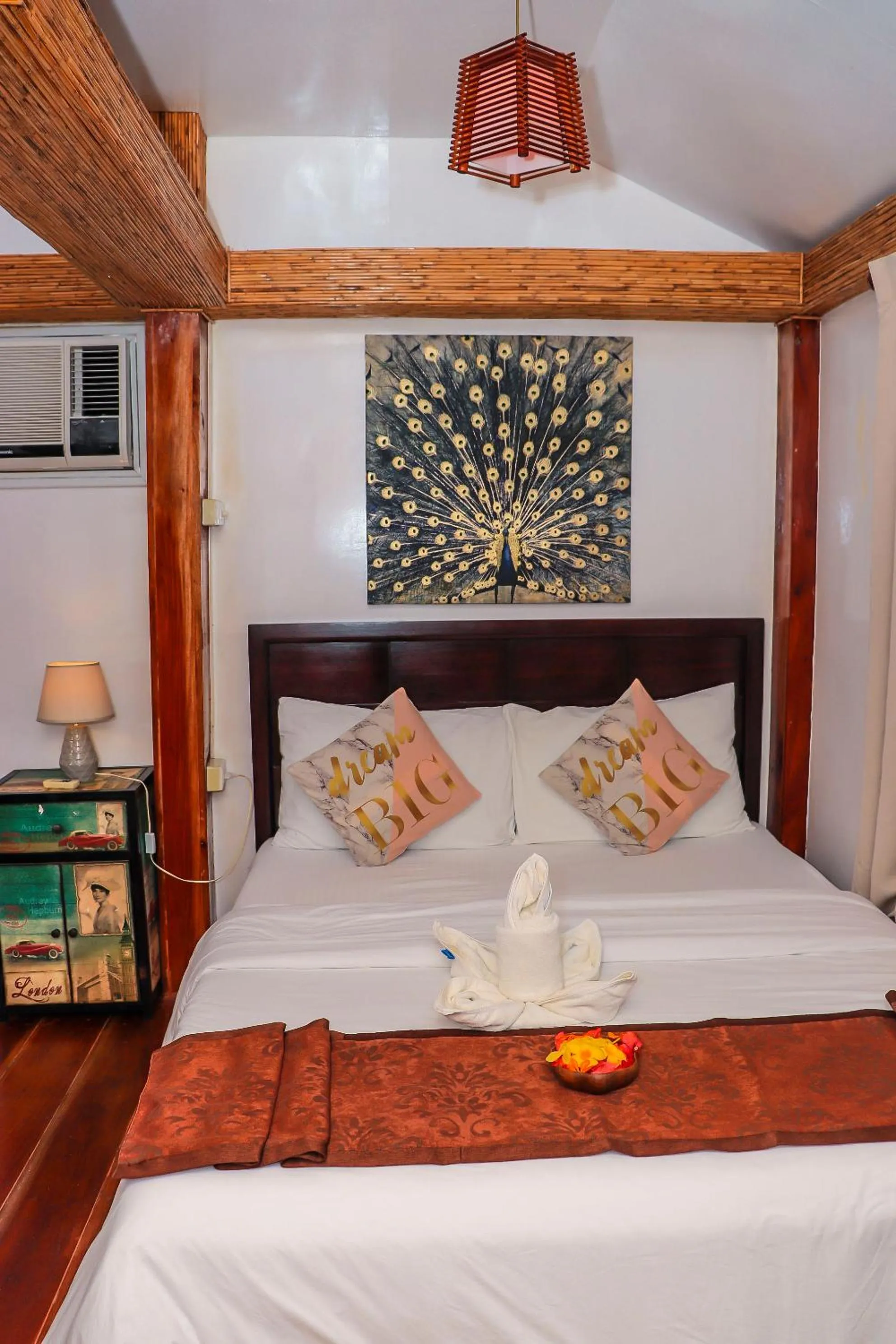 Bed in Ananda Resort