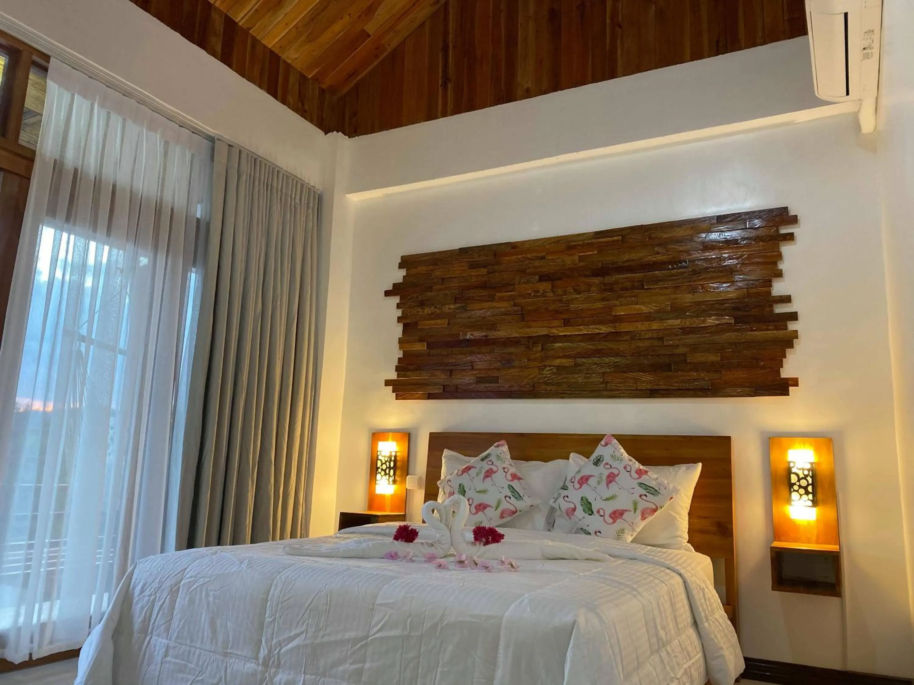 Bed in Ananda Resort
