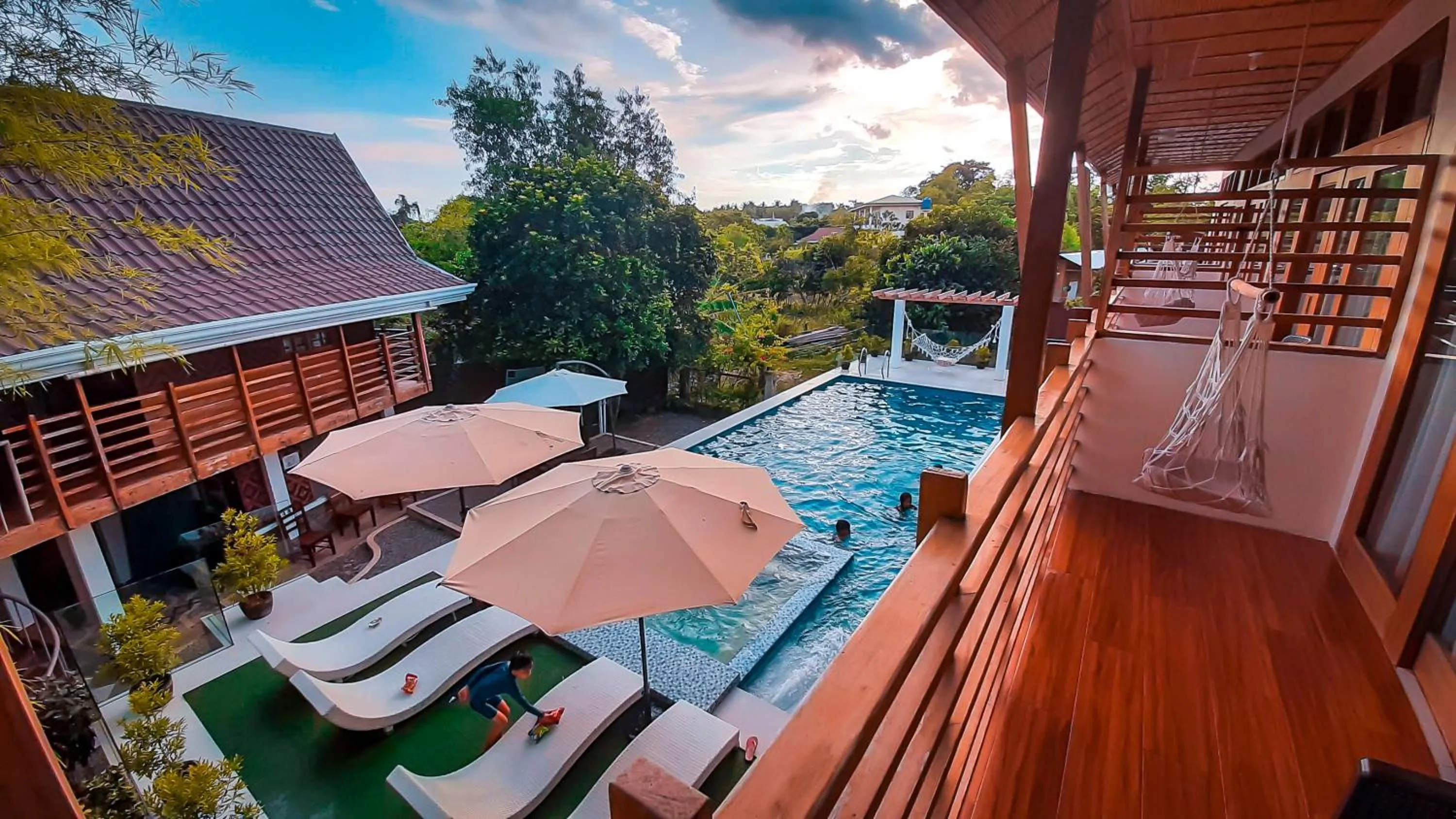 Swimming pool in Ananda Resort
