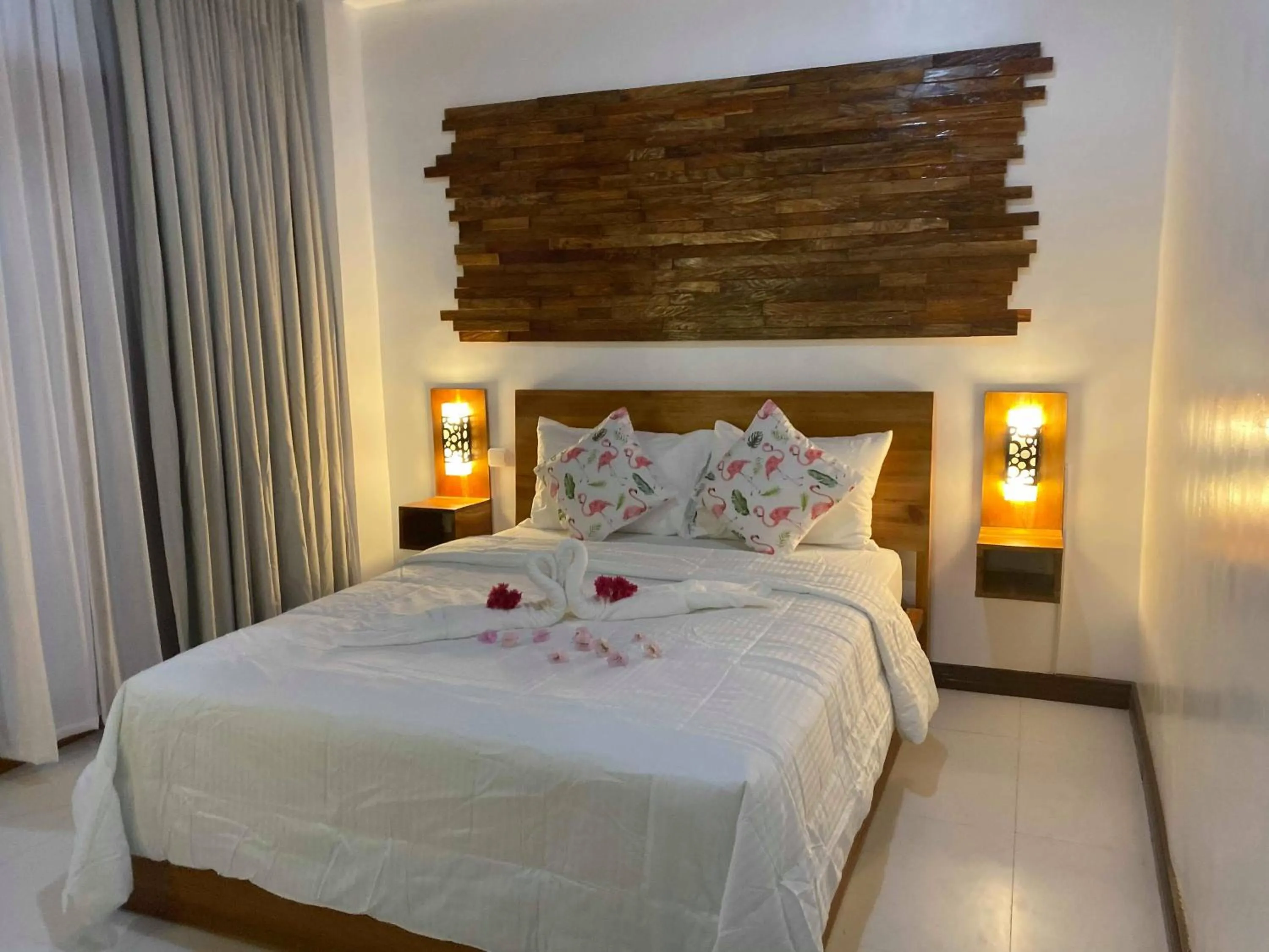 Bed in Ananda Resort