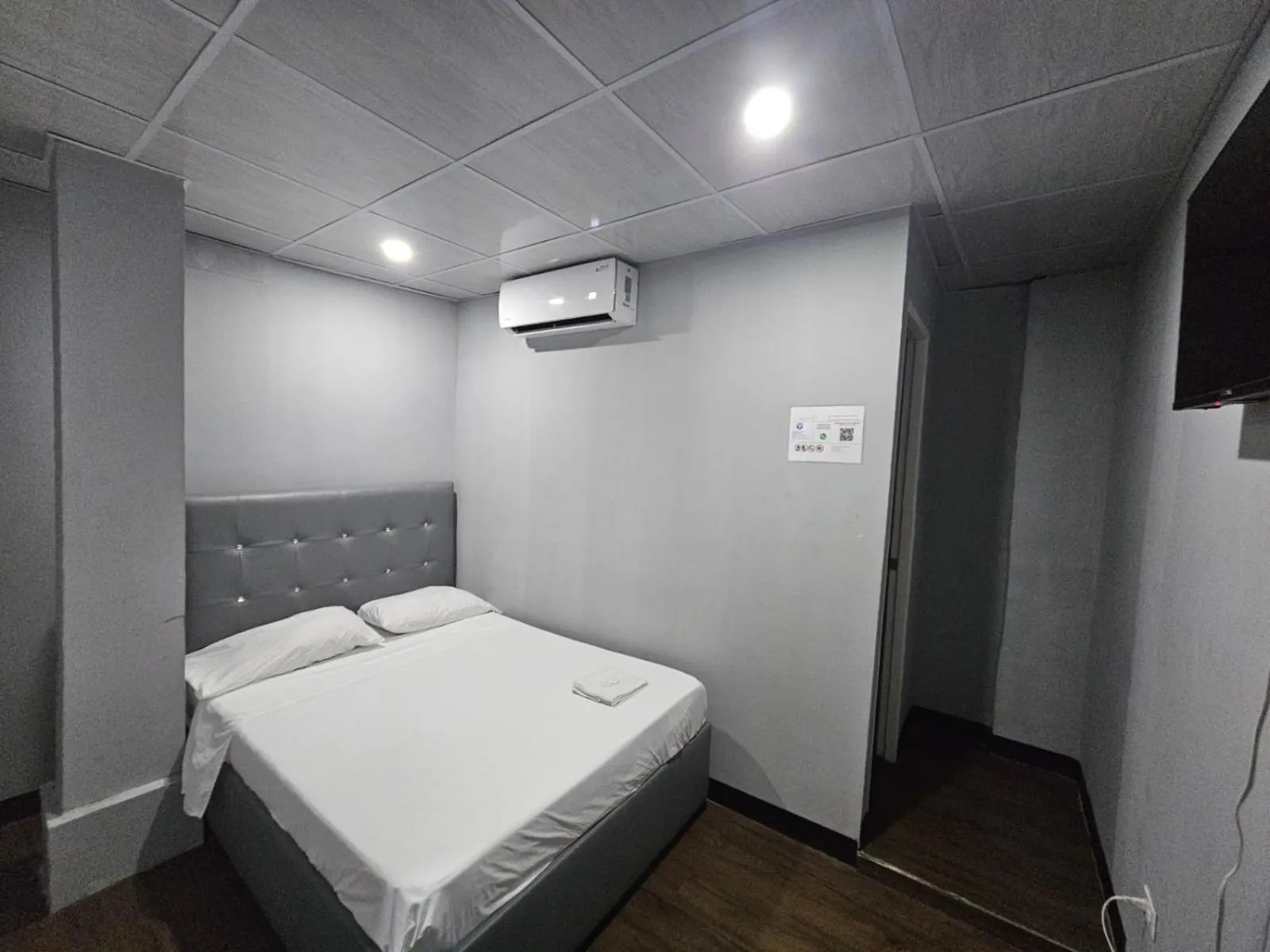 Bed in Hotel Residencial La Malvarrosa