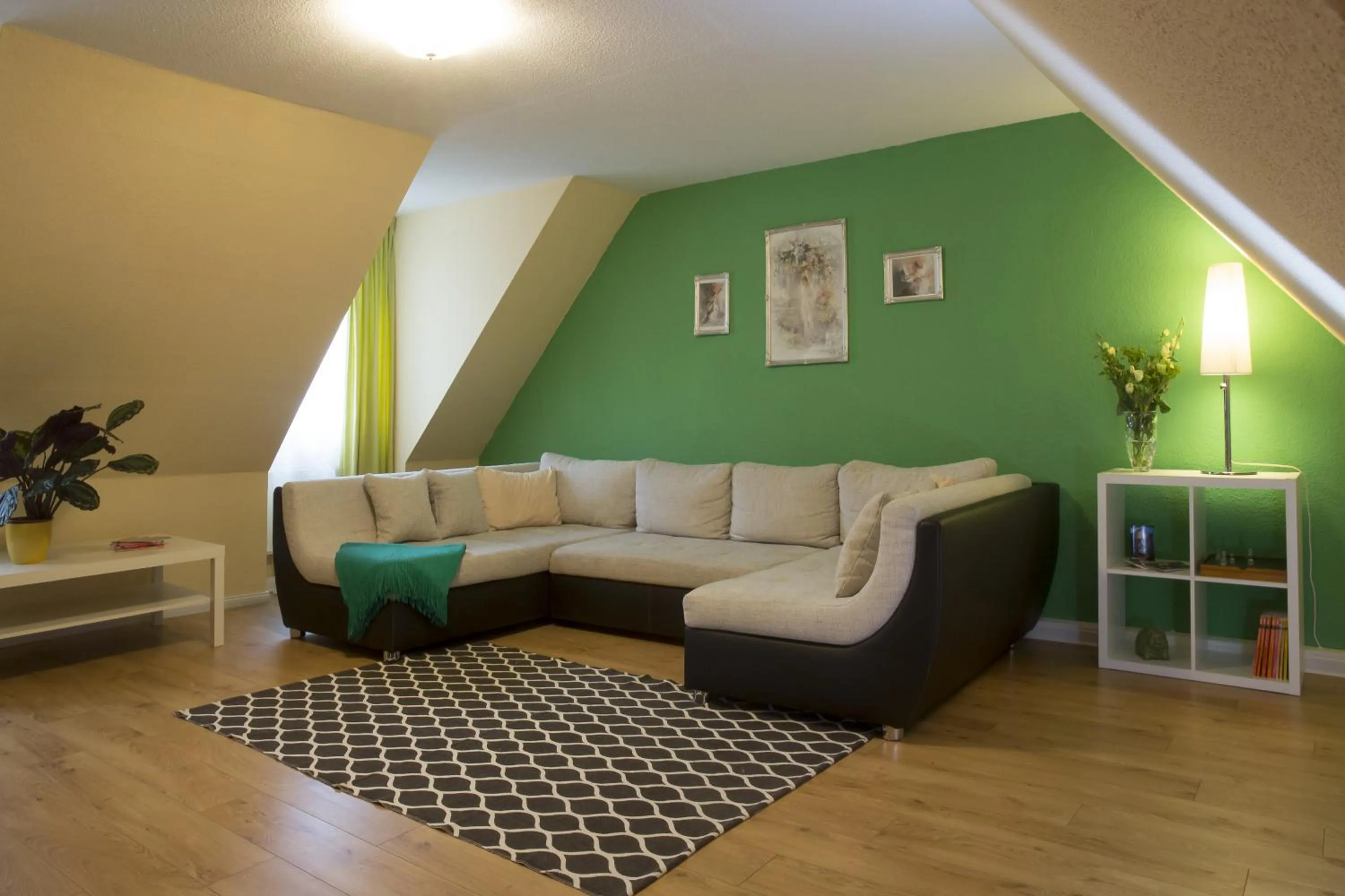 Living room in Leon Apartments