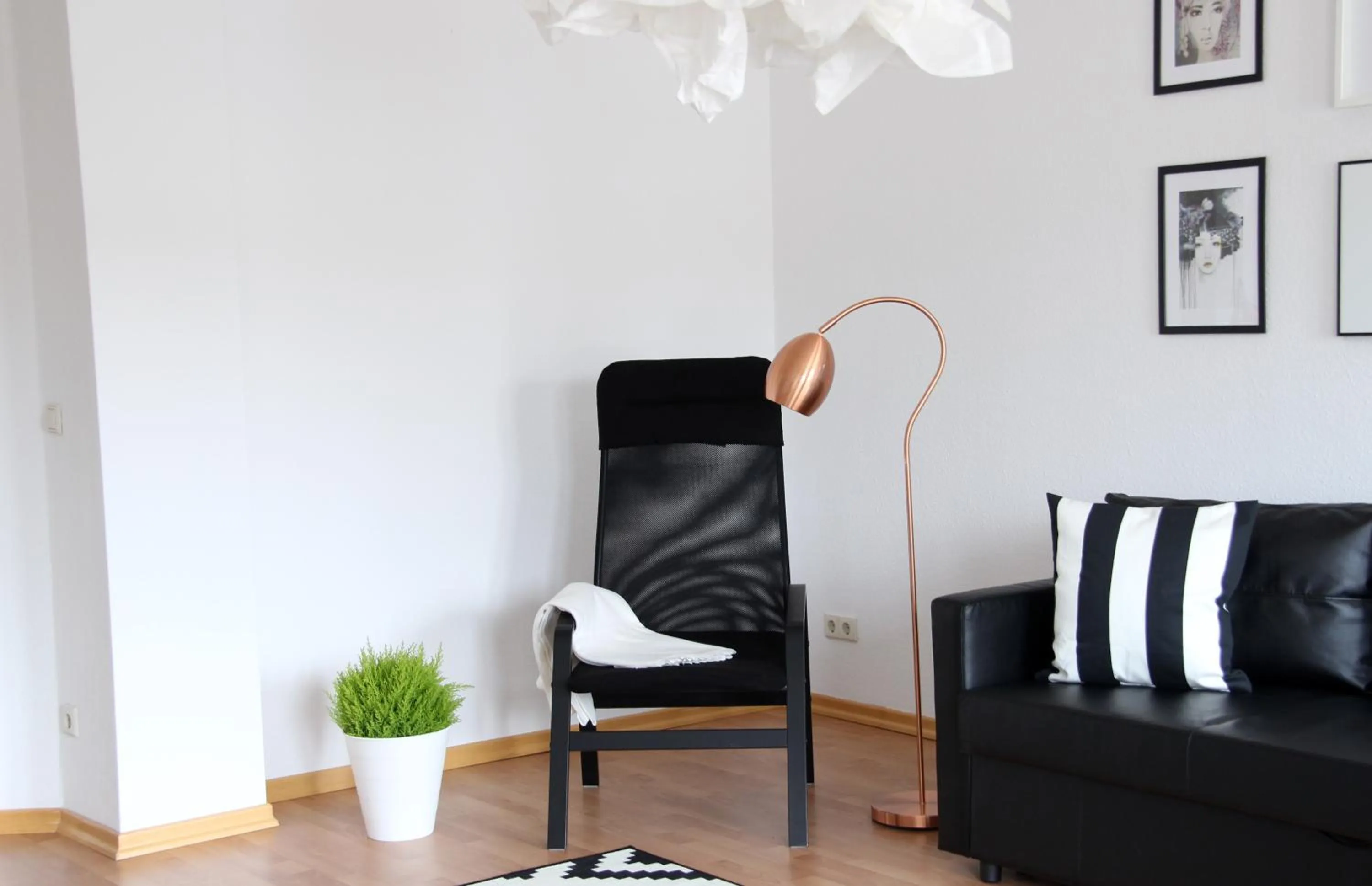 Living room in Leon Apartments