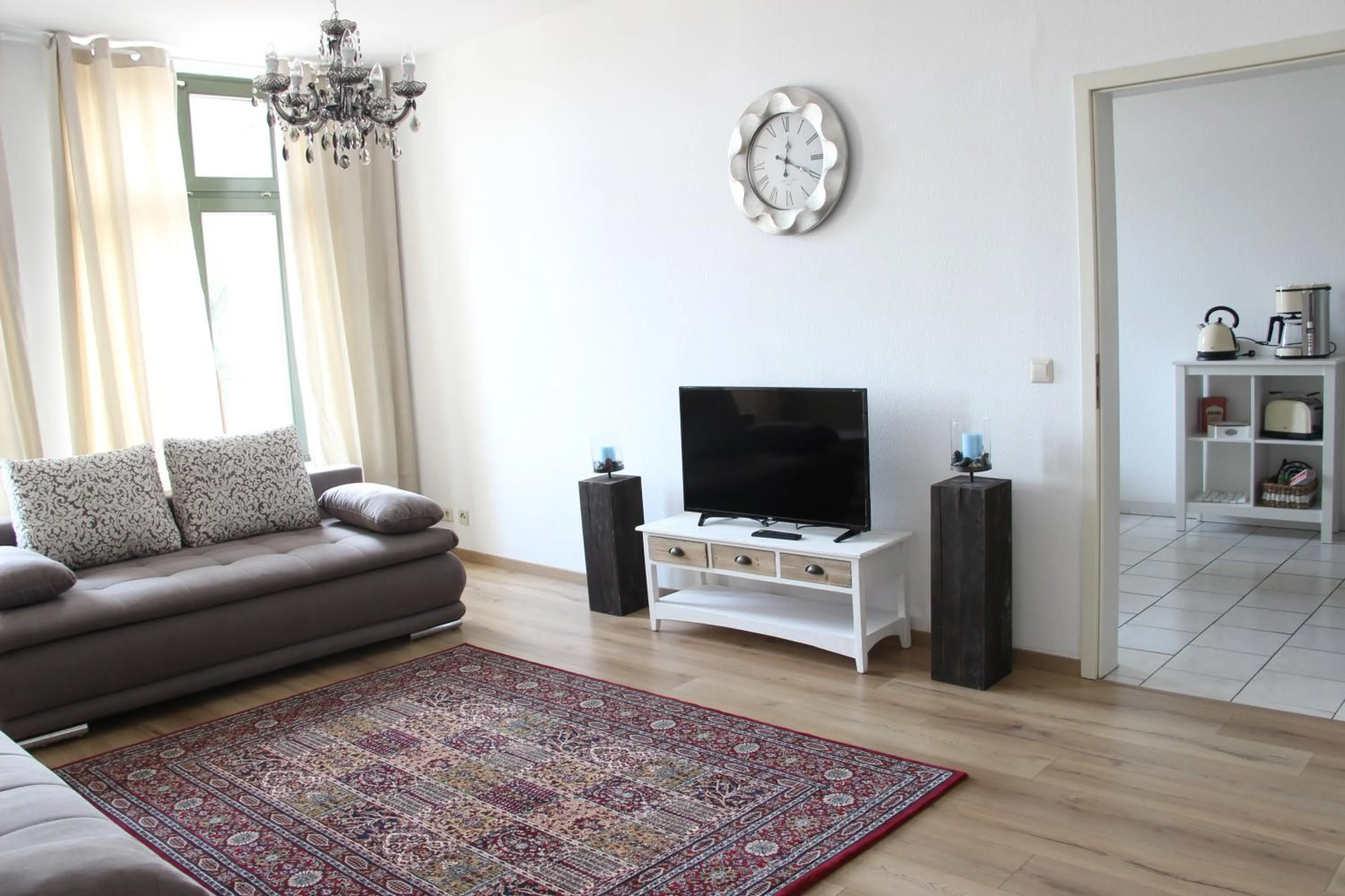 Living room in Leon Apartments