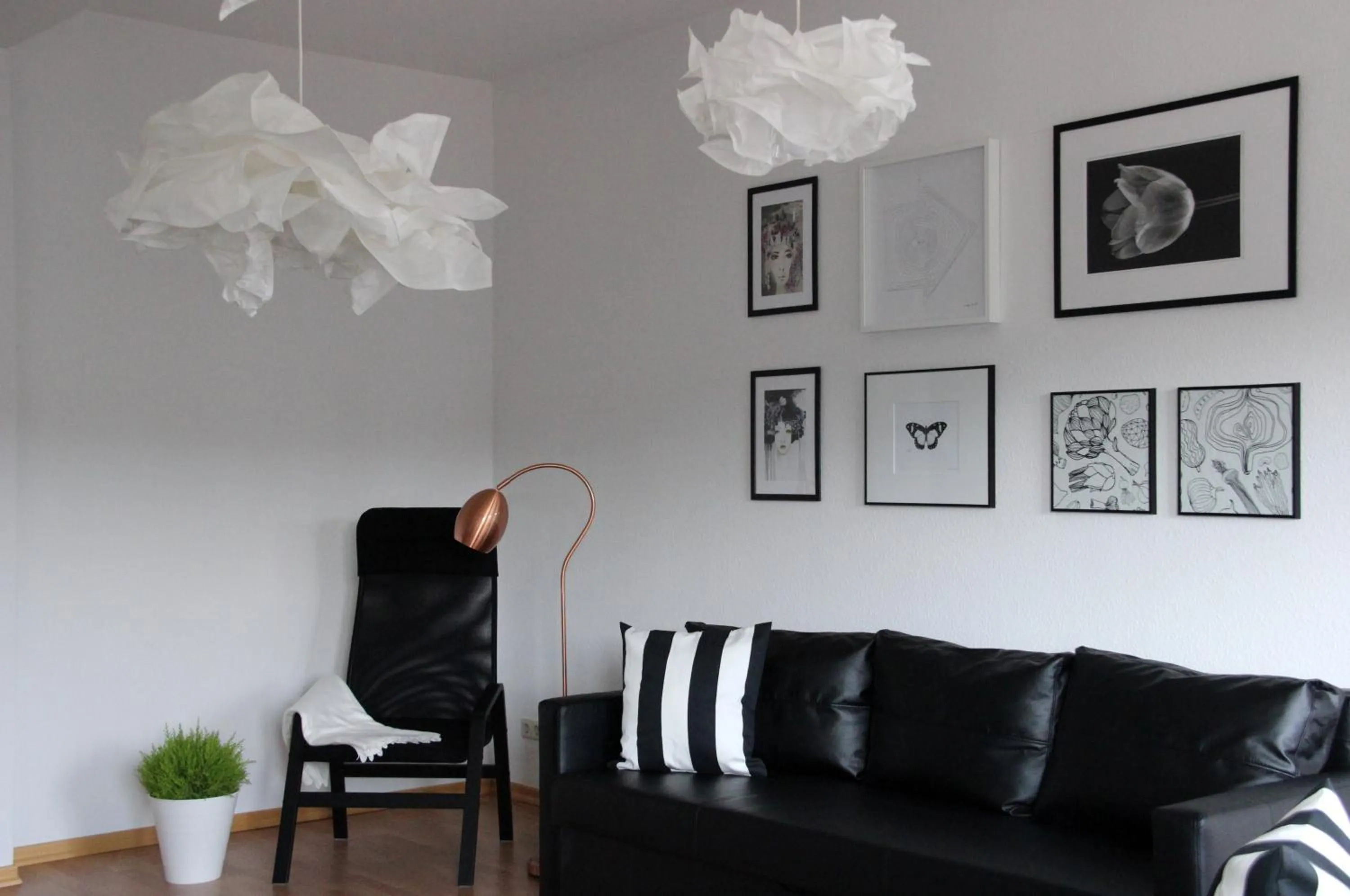 Living room in Leon Apartments