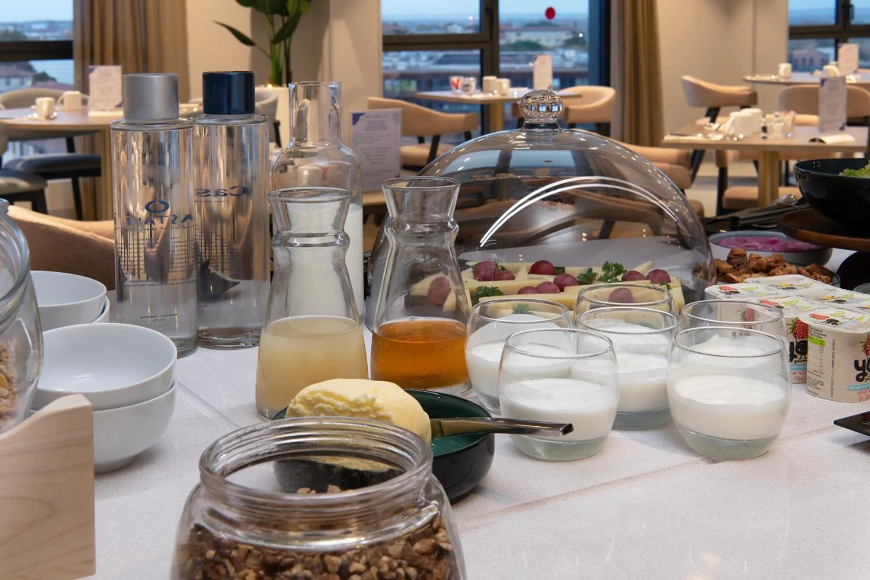 Continental breakfast in Sevenline Purpan Toulouse