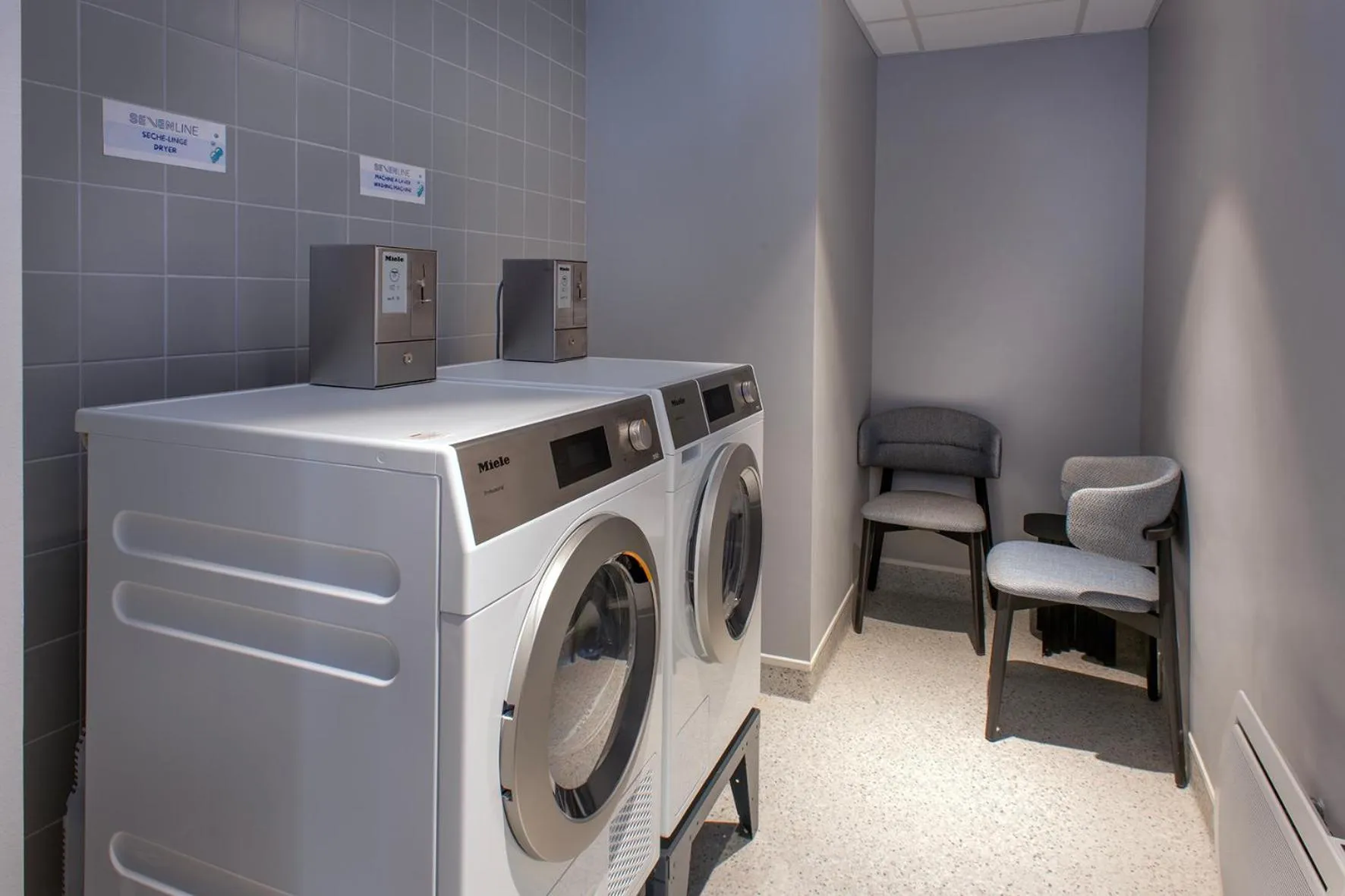 washing machine in Sevenline Purpan Toulouse