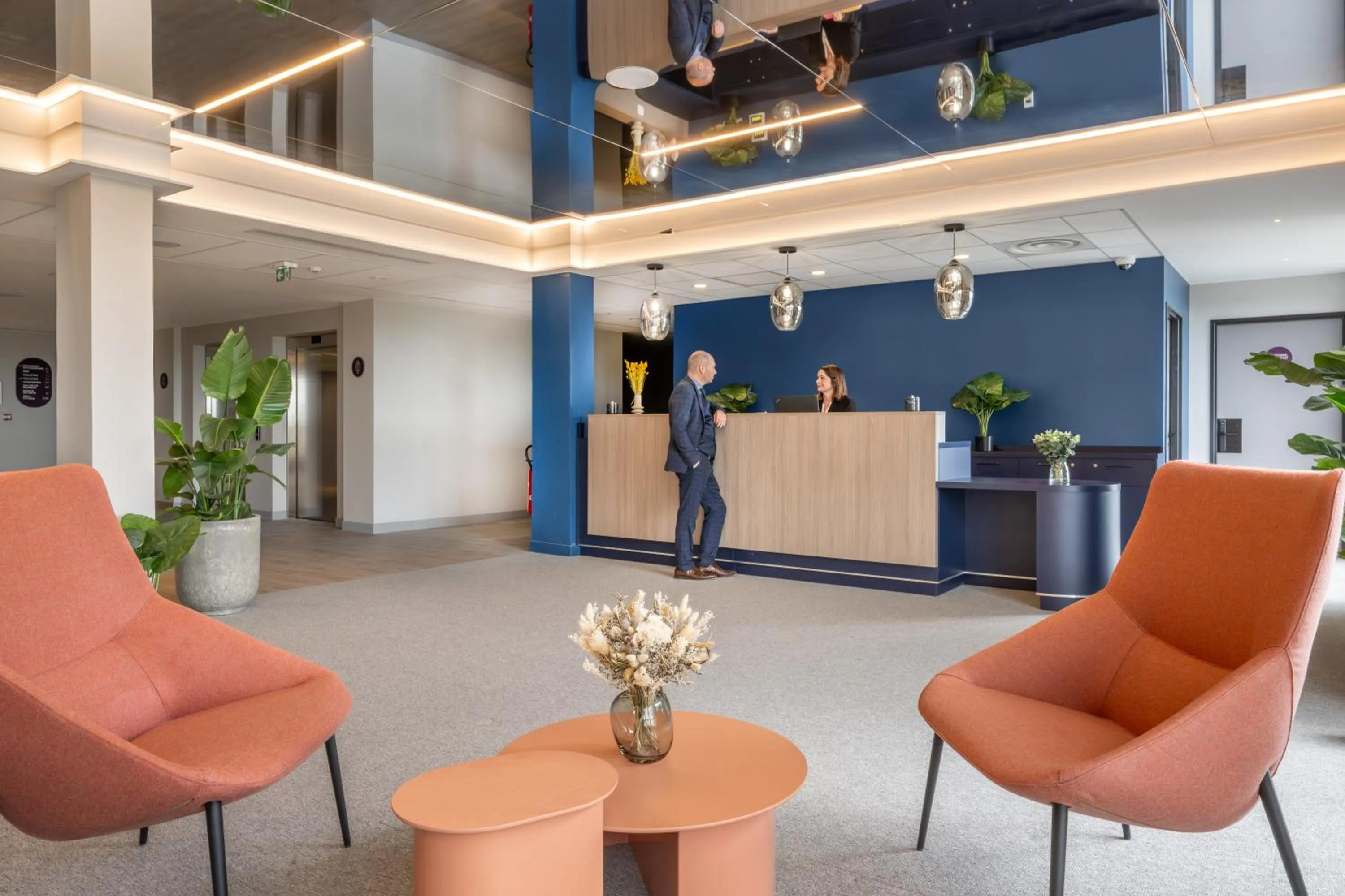 Lobby or reception in Sevenline Purpan Toulouse