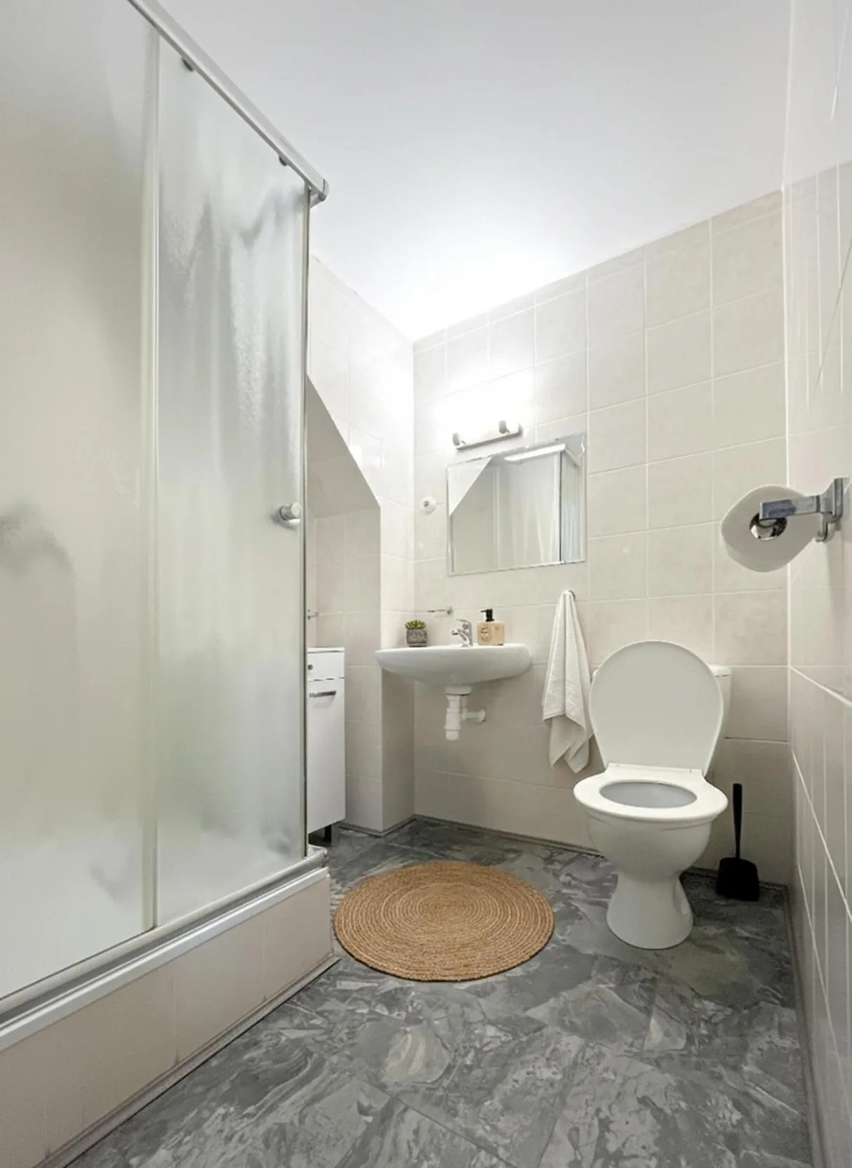 Toilet in Penzion Habrovická Bašta
