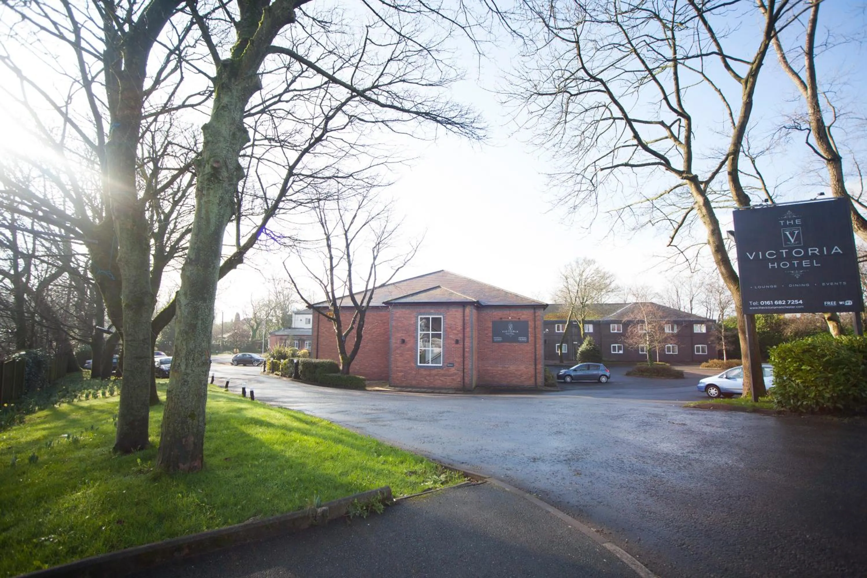 Facade/entrance in The Victoria Hotel Manchester by Compass Hospitality