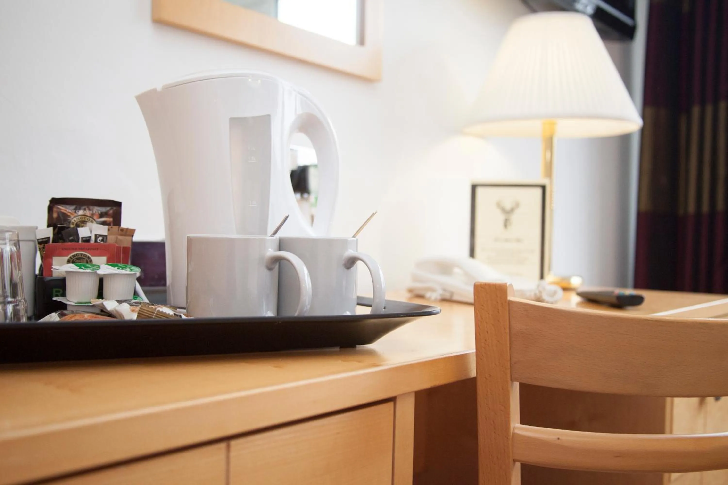 Coffee/tea facilities in The Victoria Hotel Manchester by Compass Hospitality