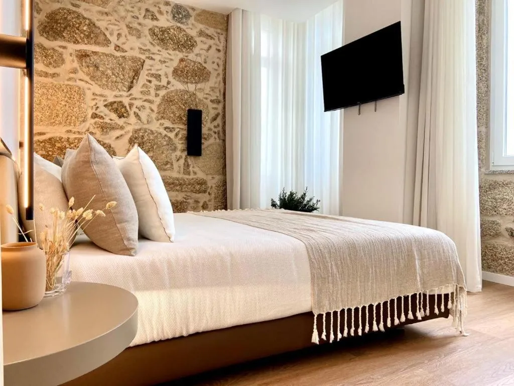 Bed in VISEU EXECUTIVE Hotel