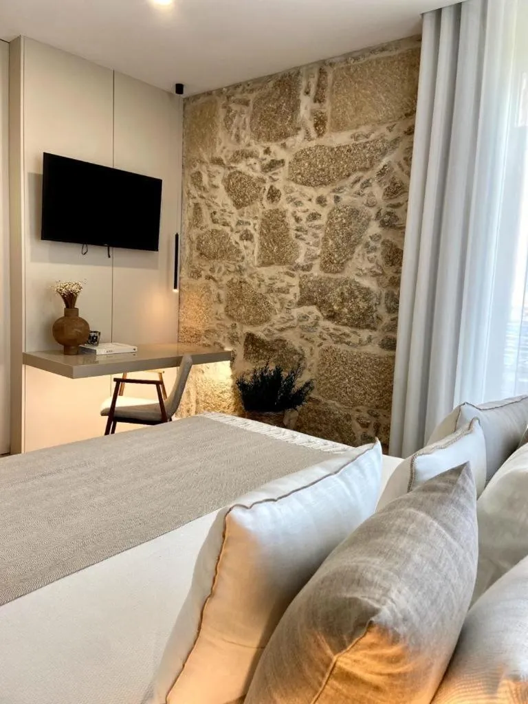 Bed in VISEU EXECUTIVE Hotel