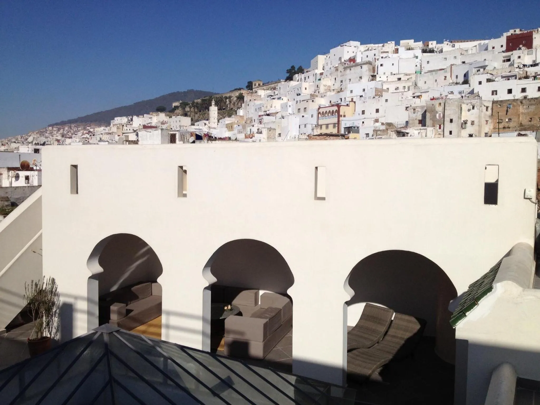 Balcony/Terrace in Riad Aziman
