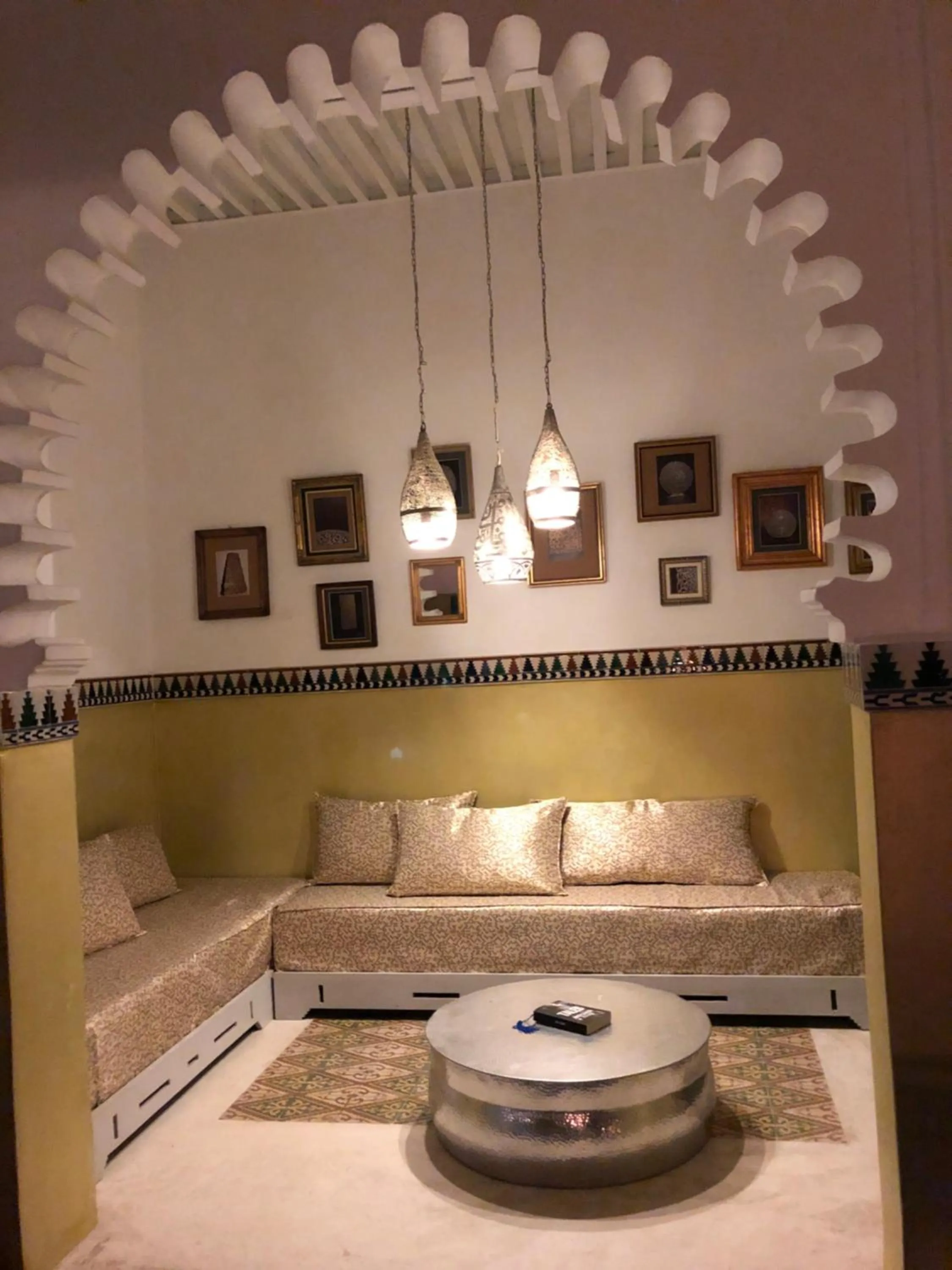 Living room in Riad Aziman