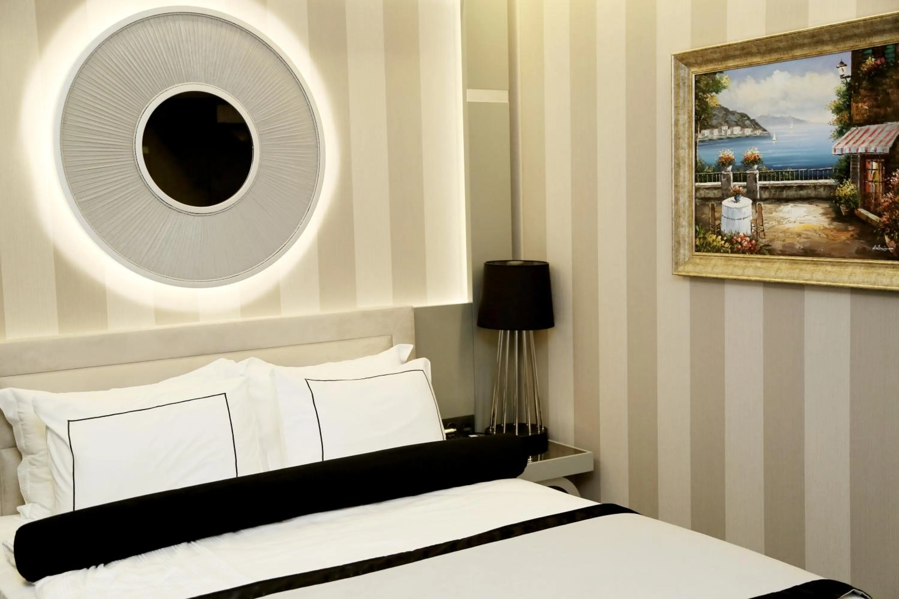 Bed in Ramada Hotel & Suites Sisli