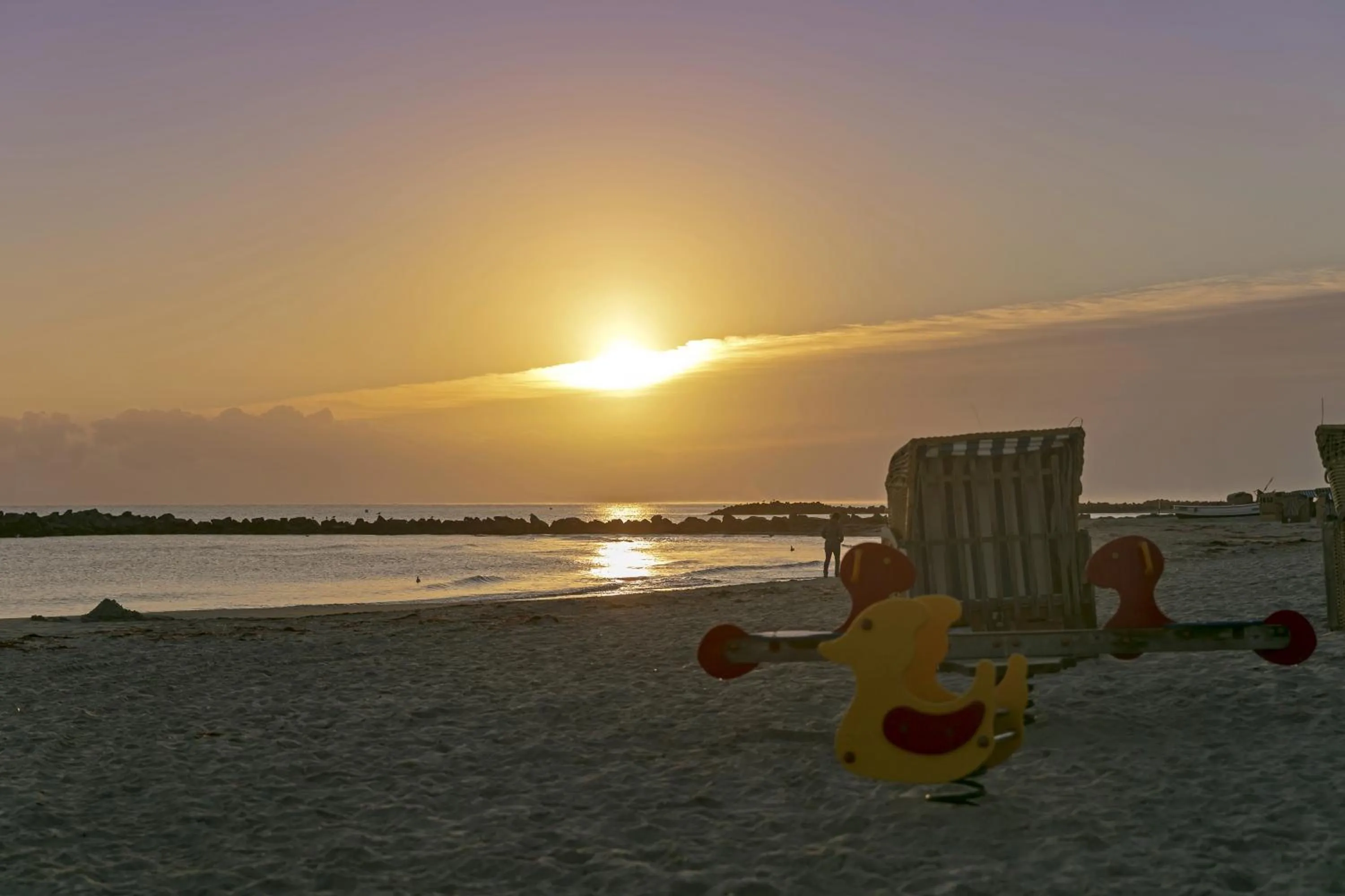 Children play ground in Beach Hotel California