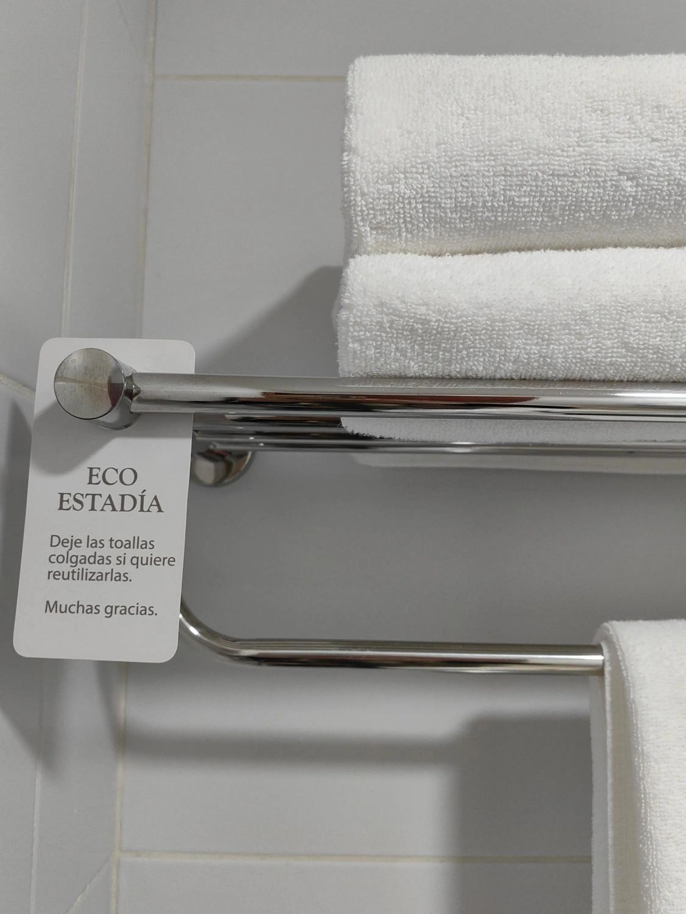 towels in Concha y Toro 33 Hotel Boutique by Nobile